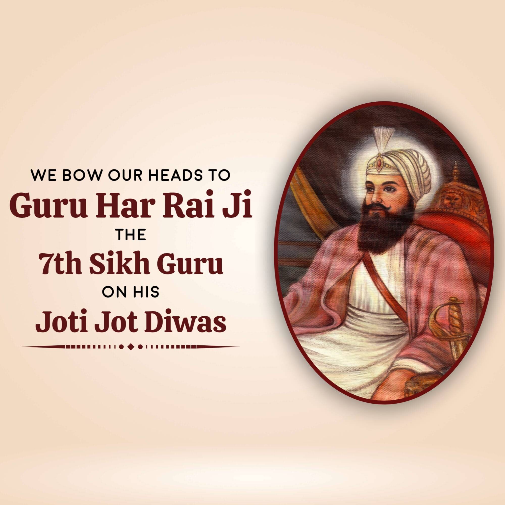Guru Har Rai Ji Joti Jot Diwas