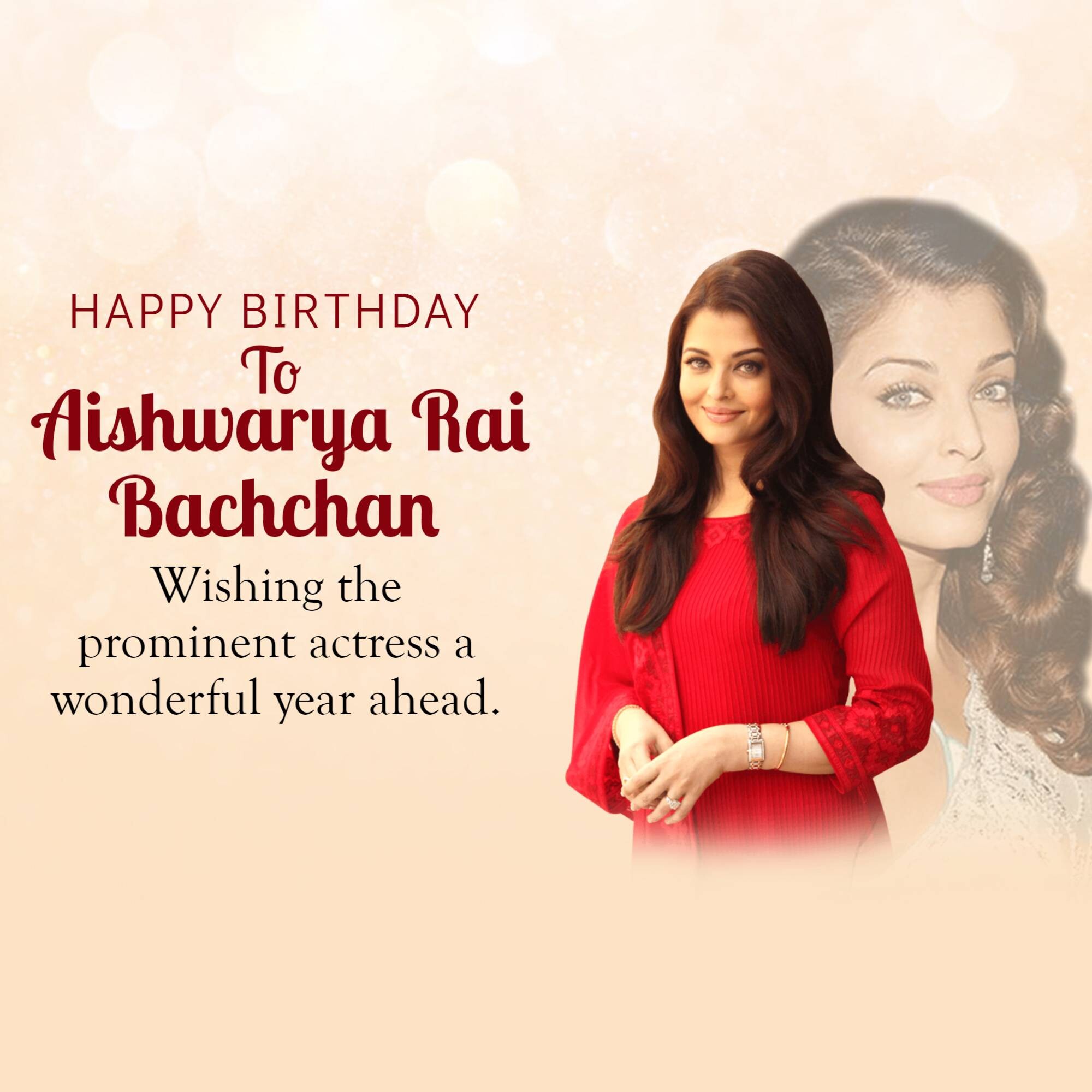 Aishwarya rai bachchan birthday