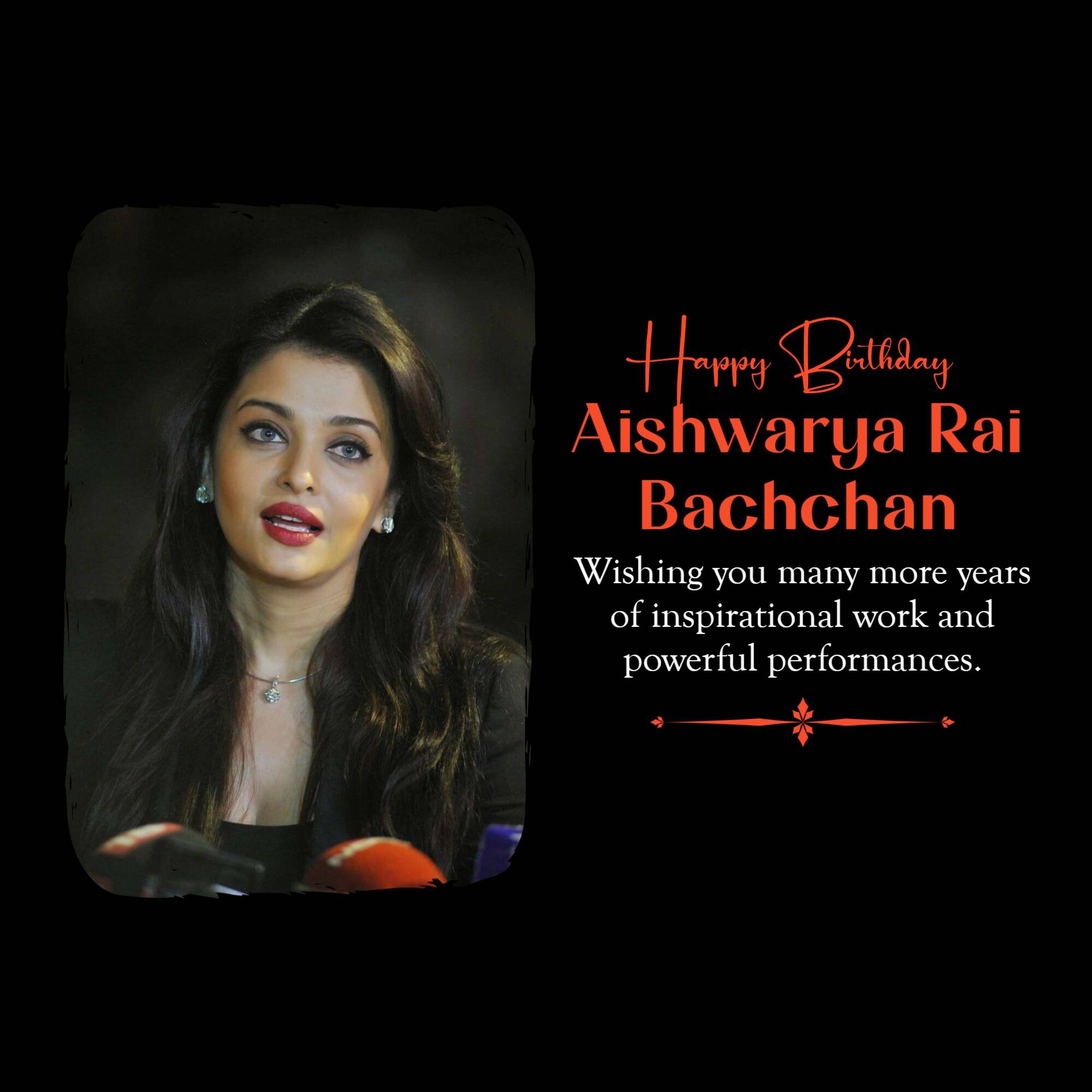 Aishwarya rai bachchan birthday