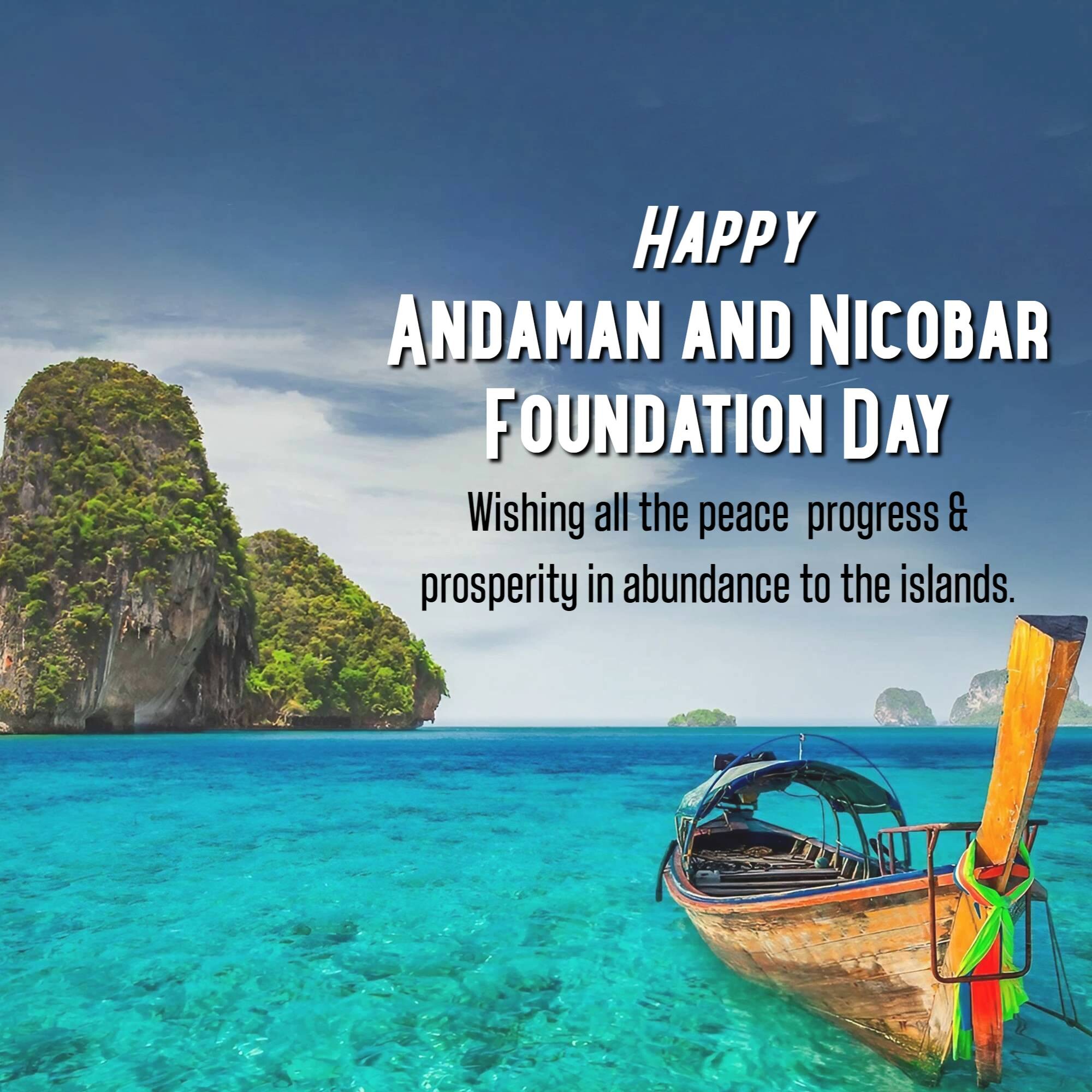 Andaman and Nicobar Islands Foundation Day