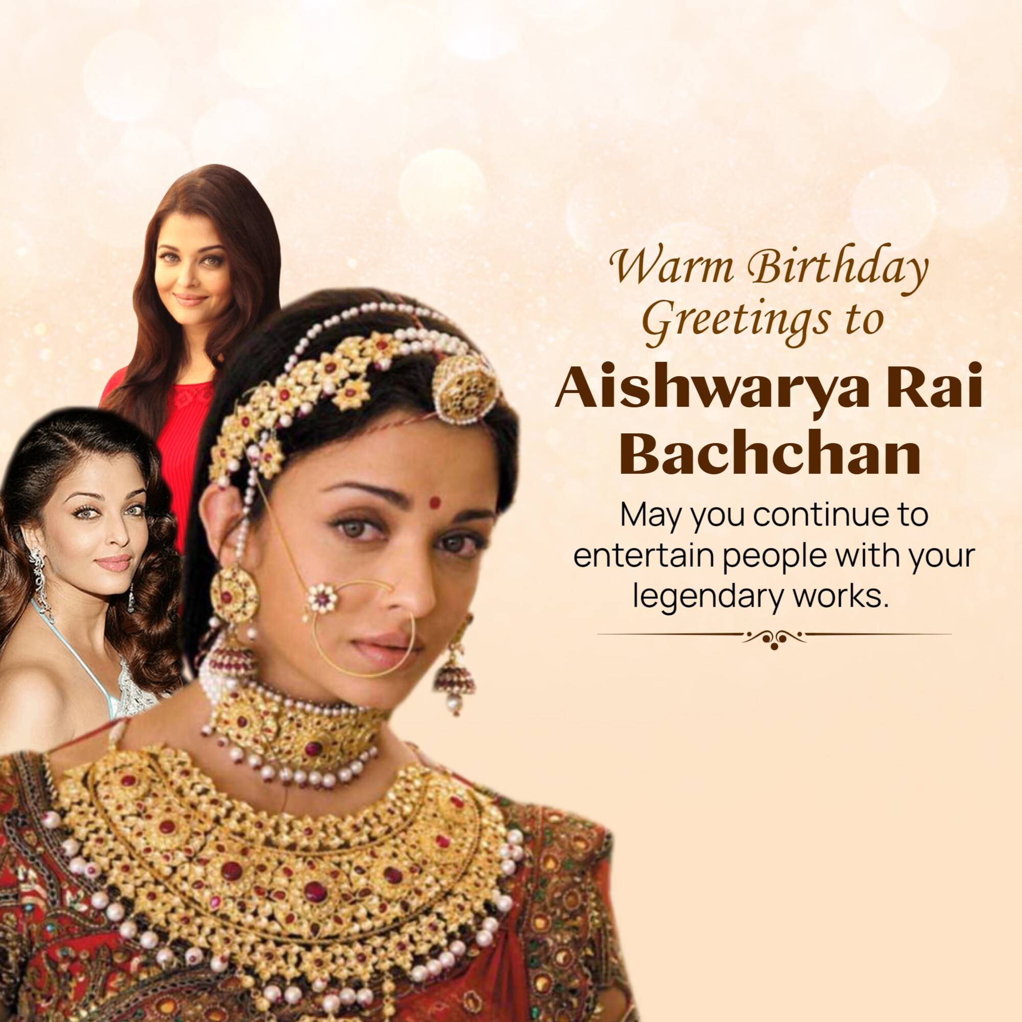 Aishwarya rai bachchan birthday