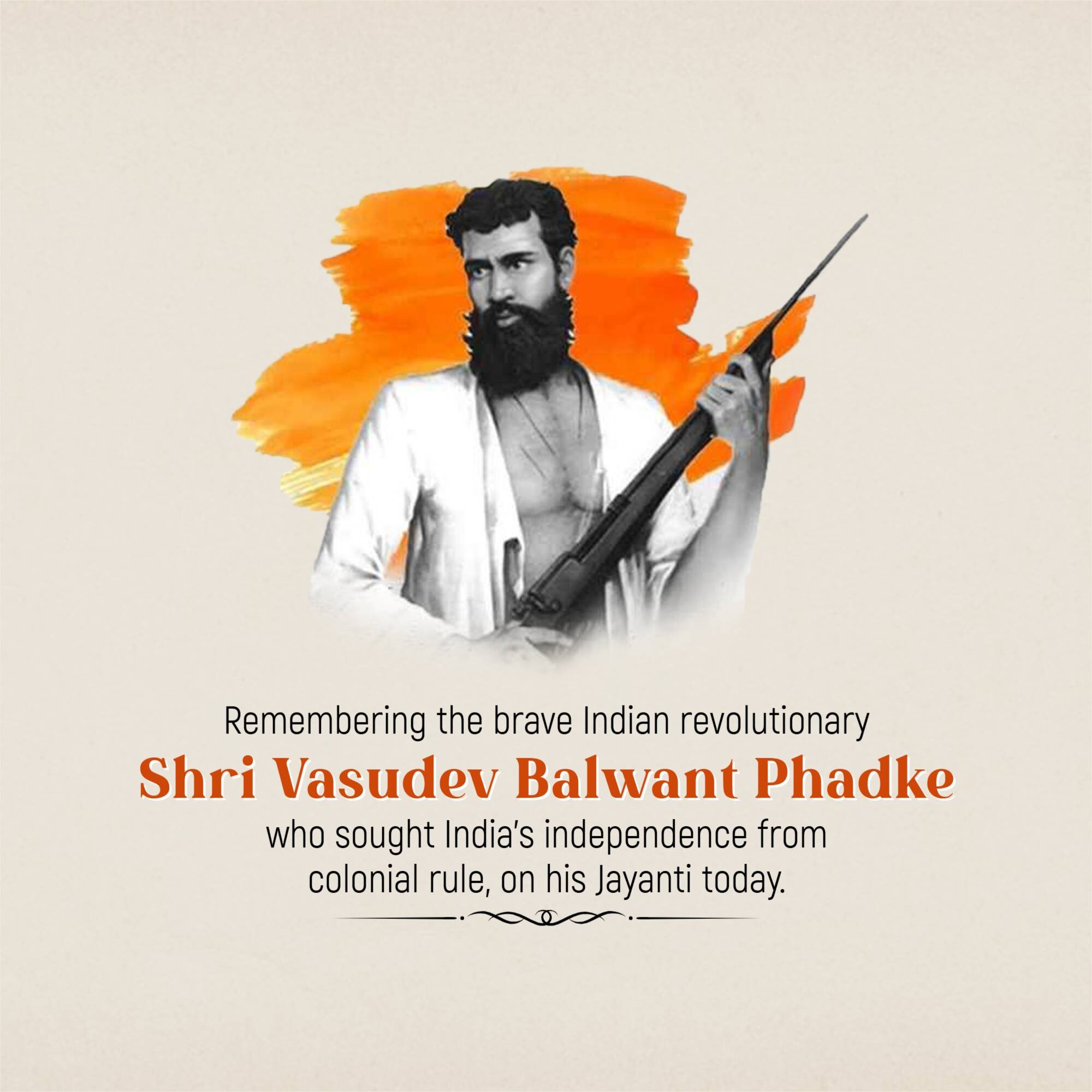 Vasudev Balwant Phadke Jayanti