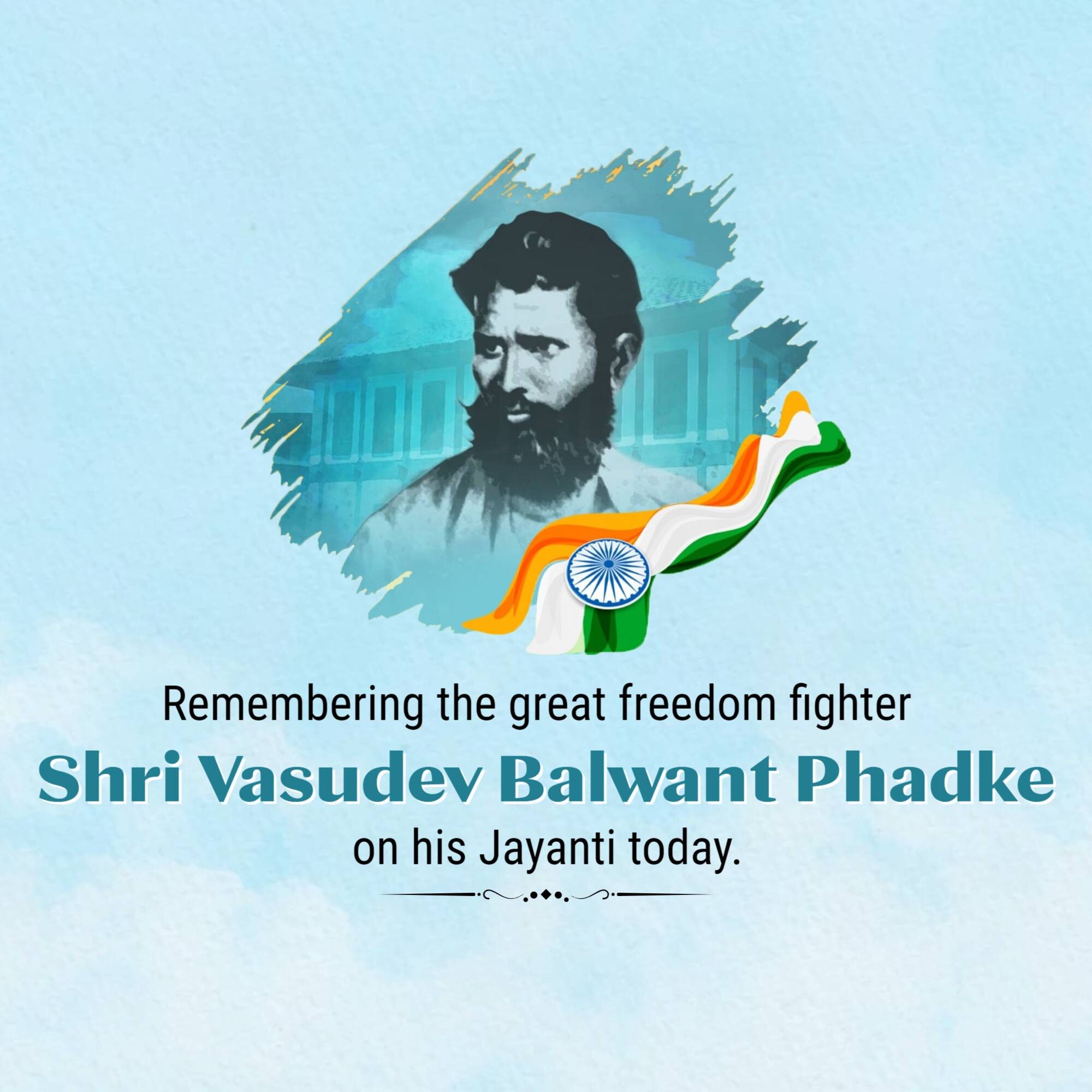 Vasudev Balwant Phadke Jayanti
