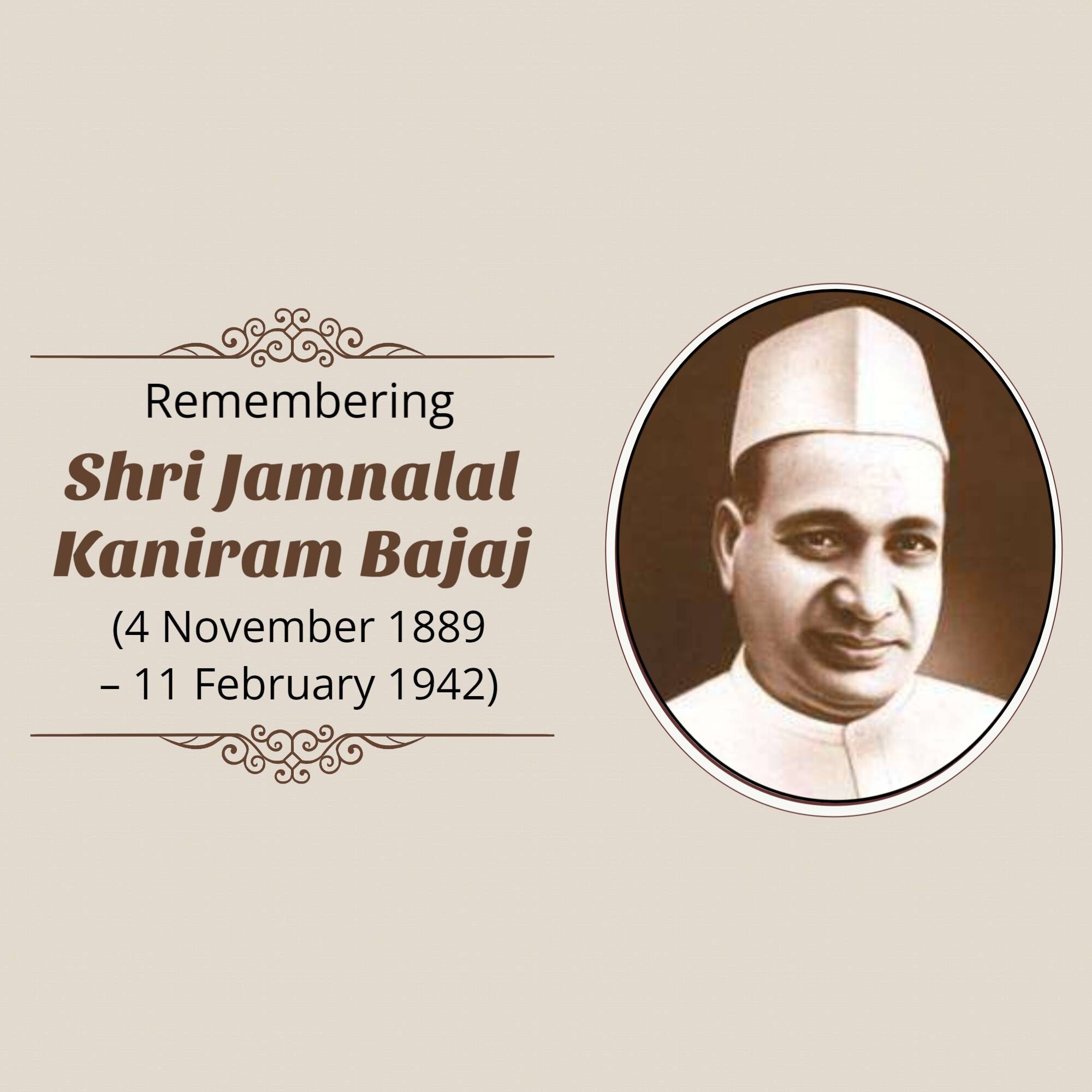Jamnalal Bajaj Jayanti