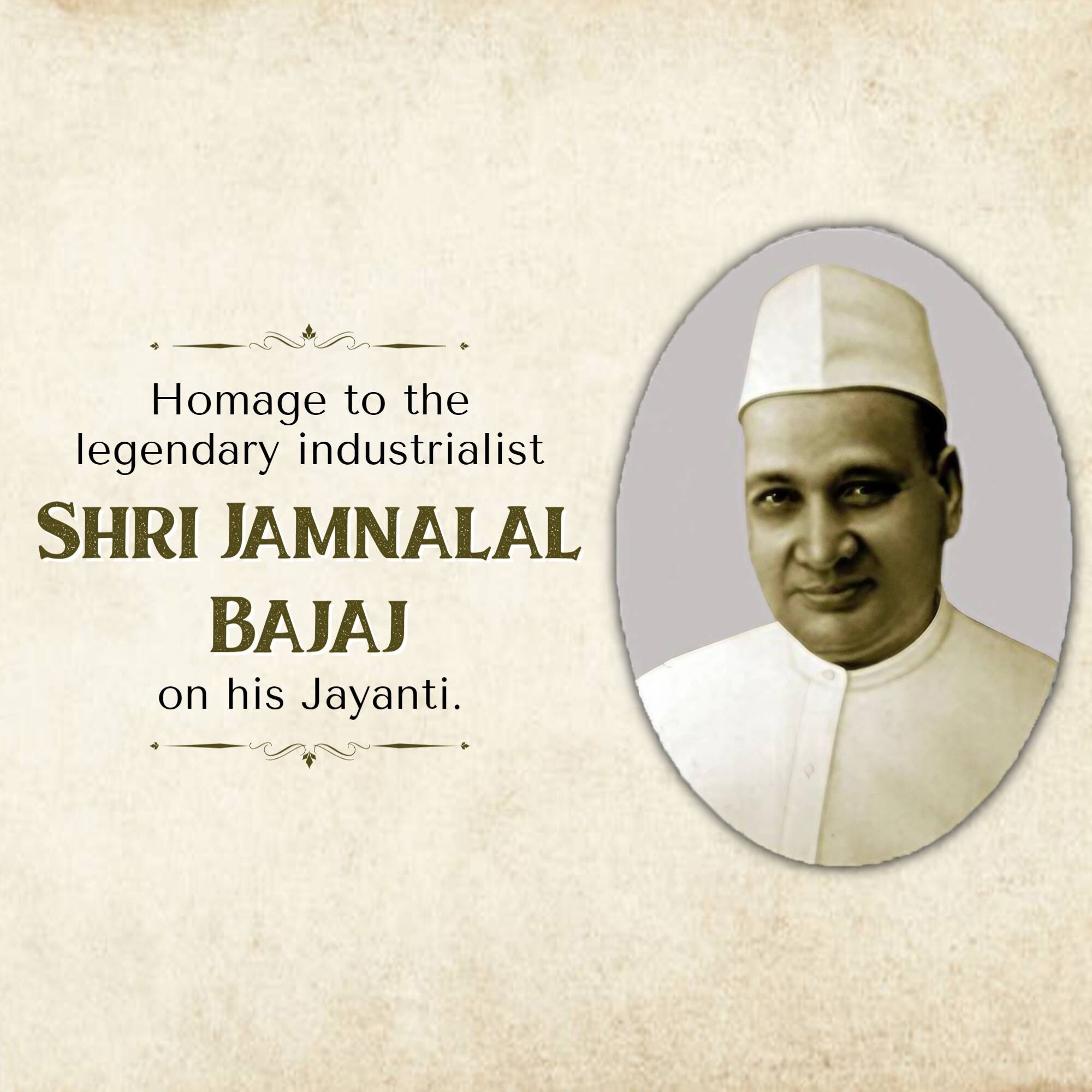 Jamnalal Bajaj Jayanti