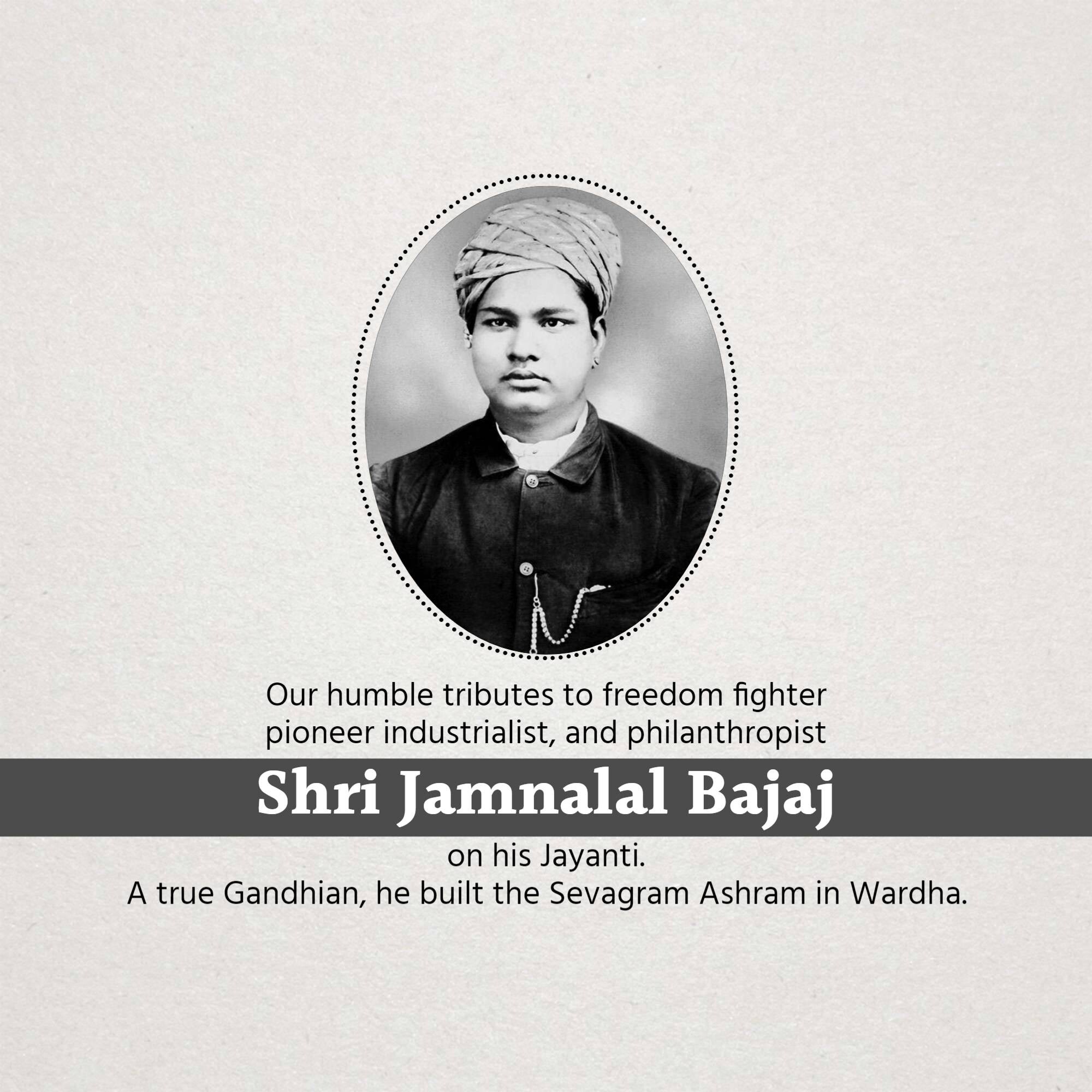 Jamnalal Bajaj Jayanti