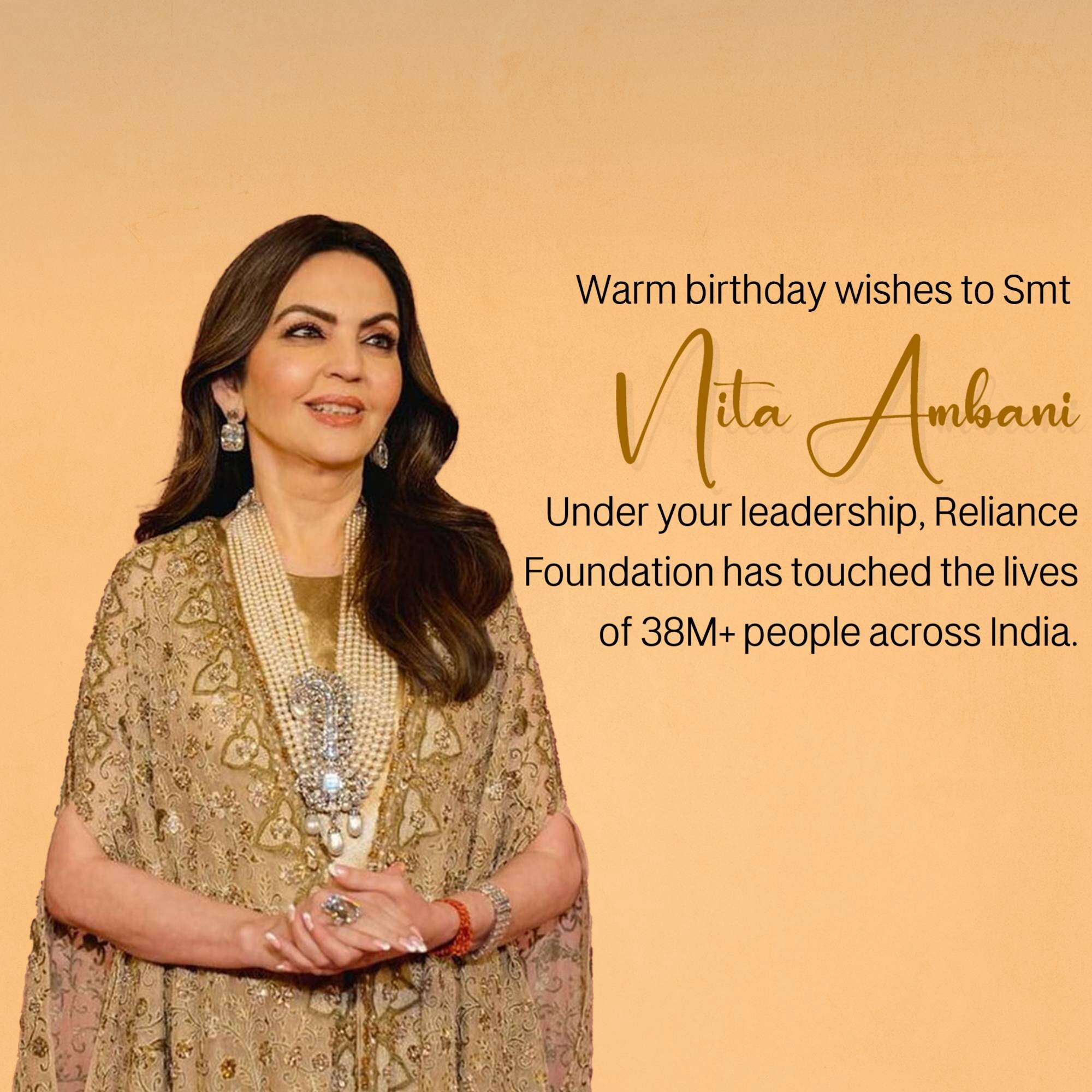 Nita Ambani Birthday
