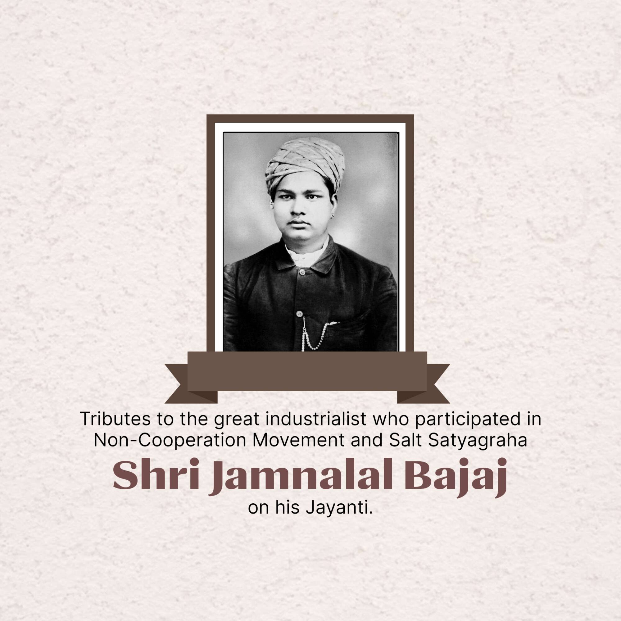 Jamnalal Bajaj Jayanti