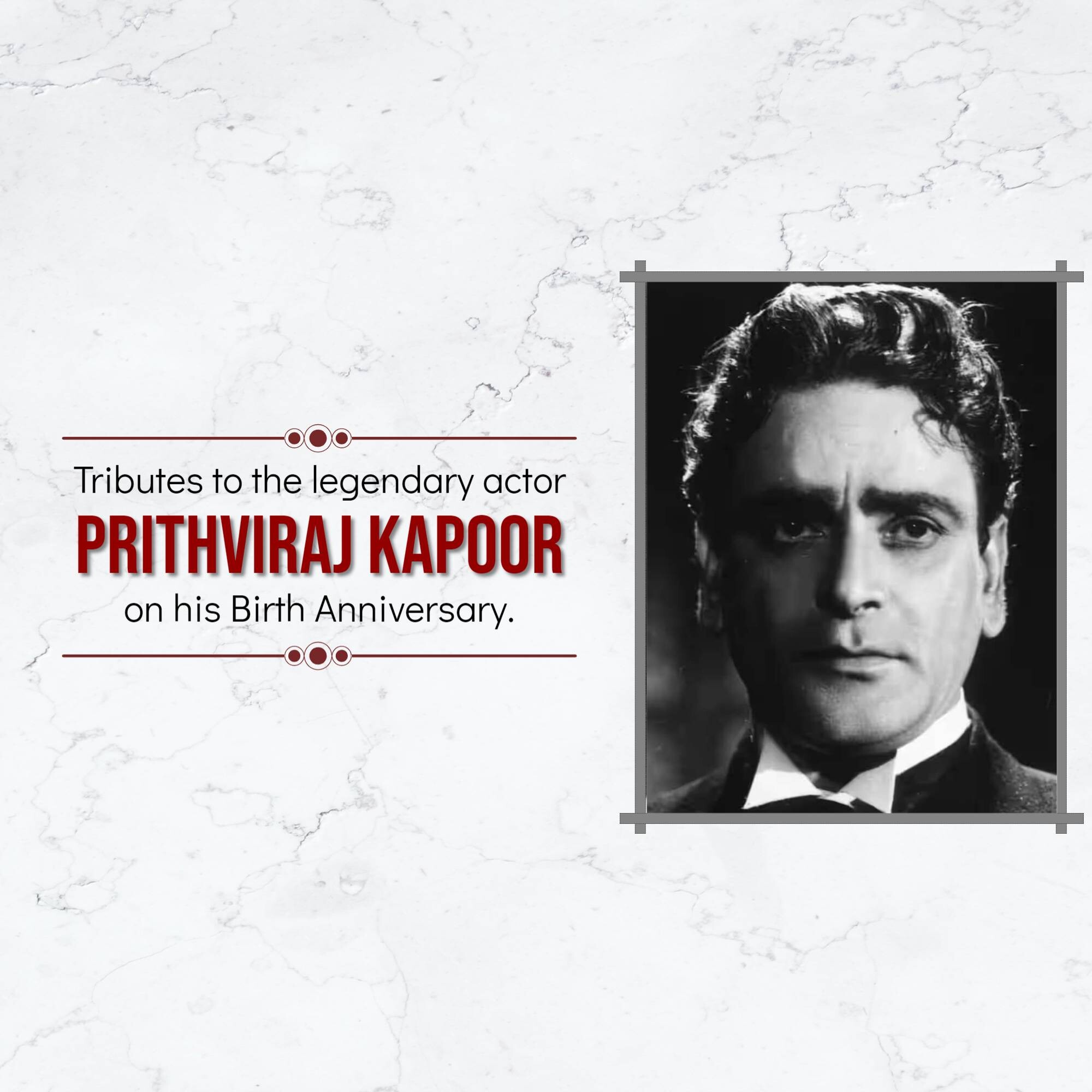 Prithviraj Kapoor Jayanti