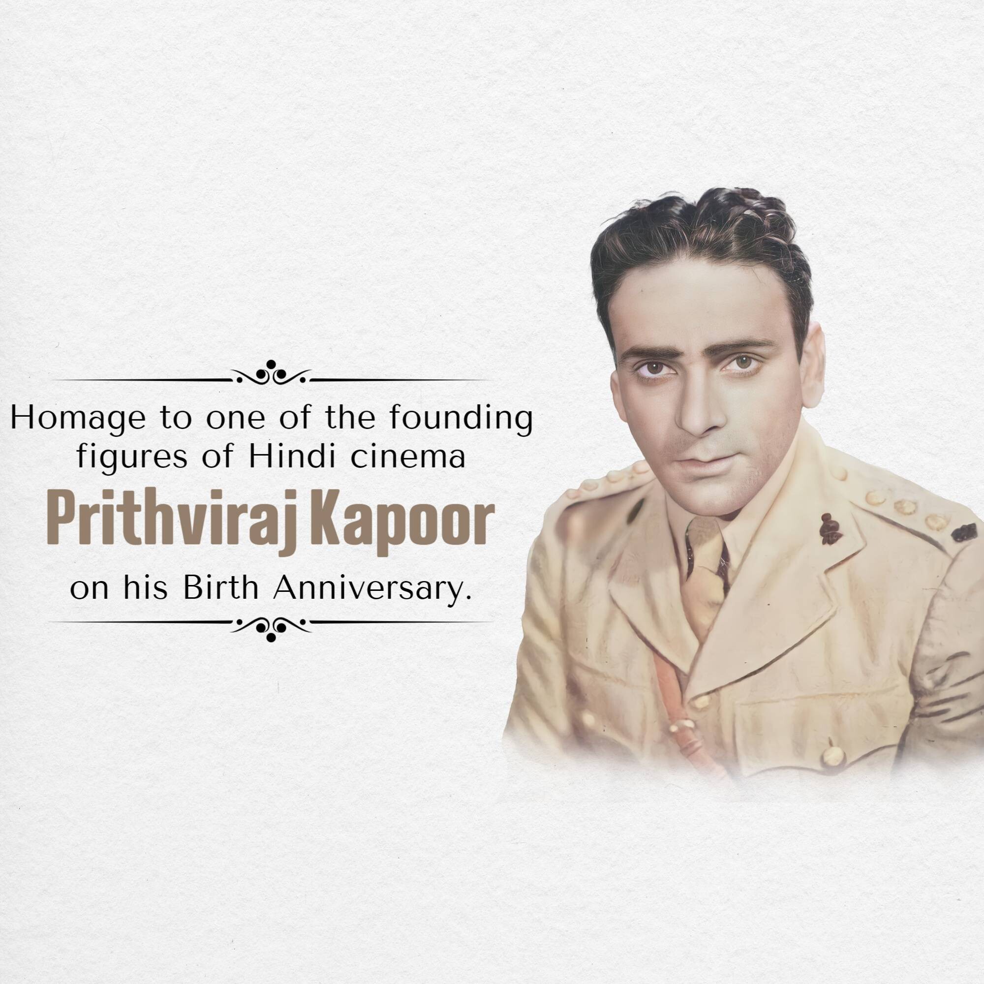 Prithviraj Kapoor Jayanti