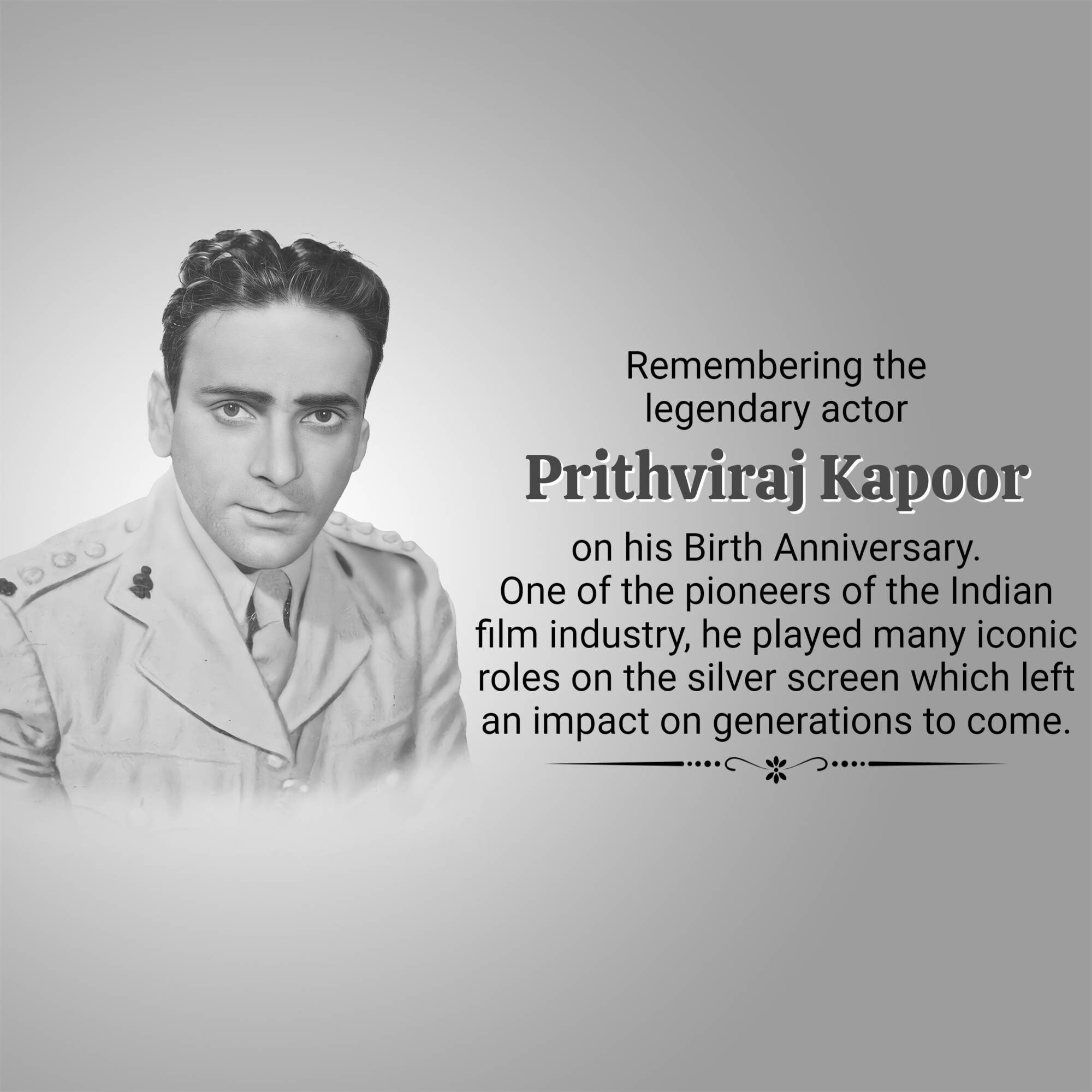 Prithviraj Kapoor Jayanti