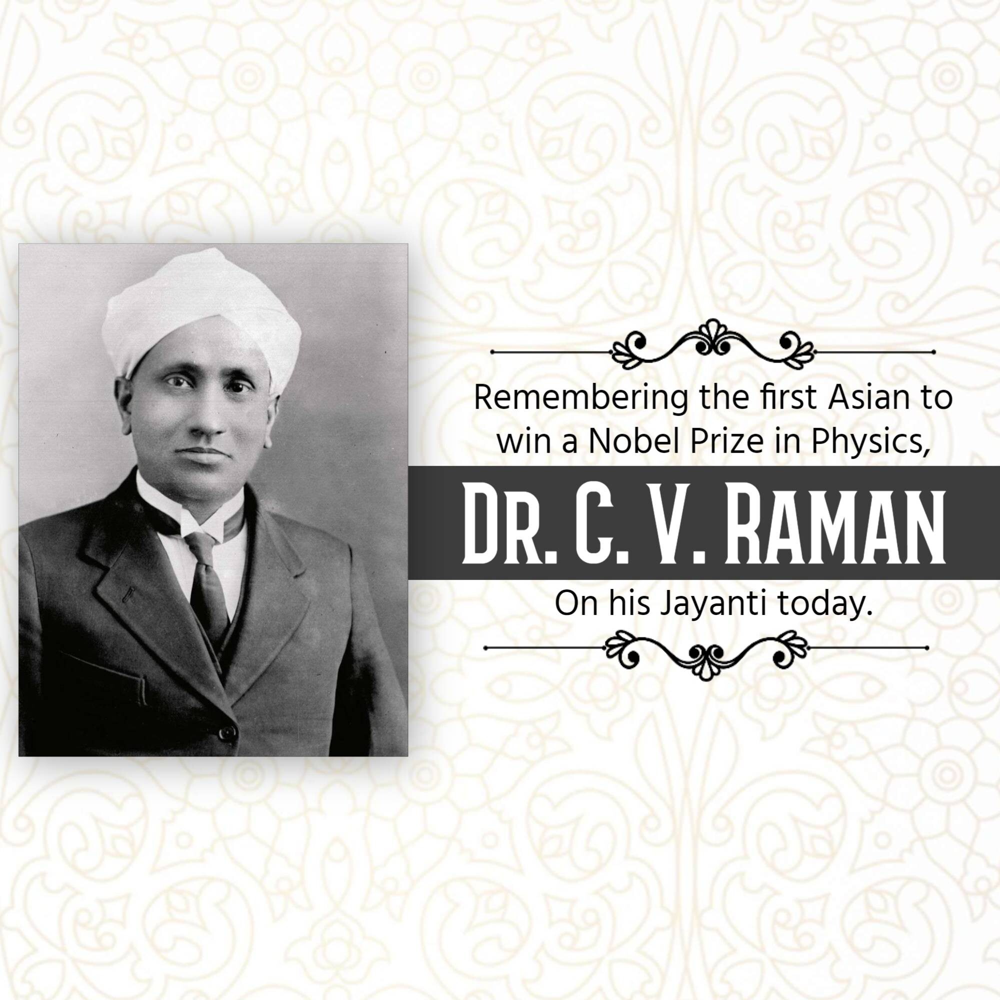 C. V. Raman Jayanti