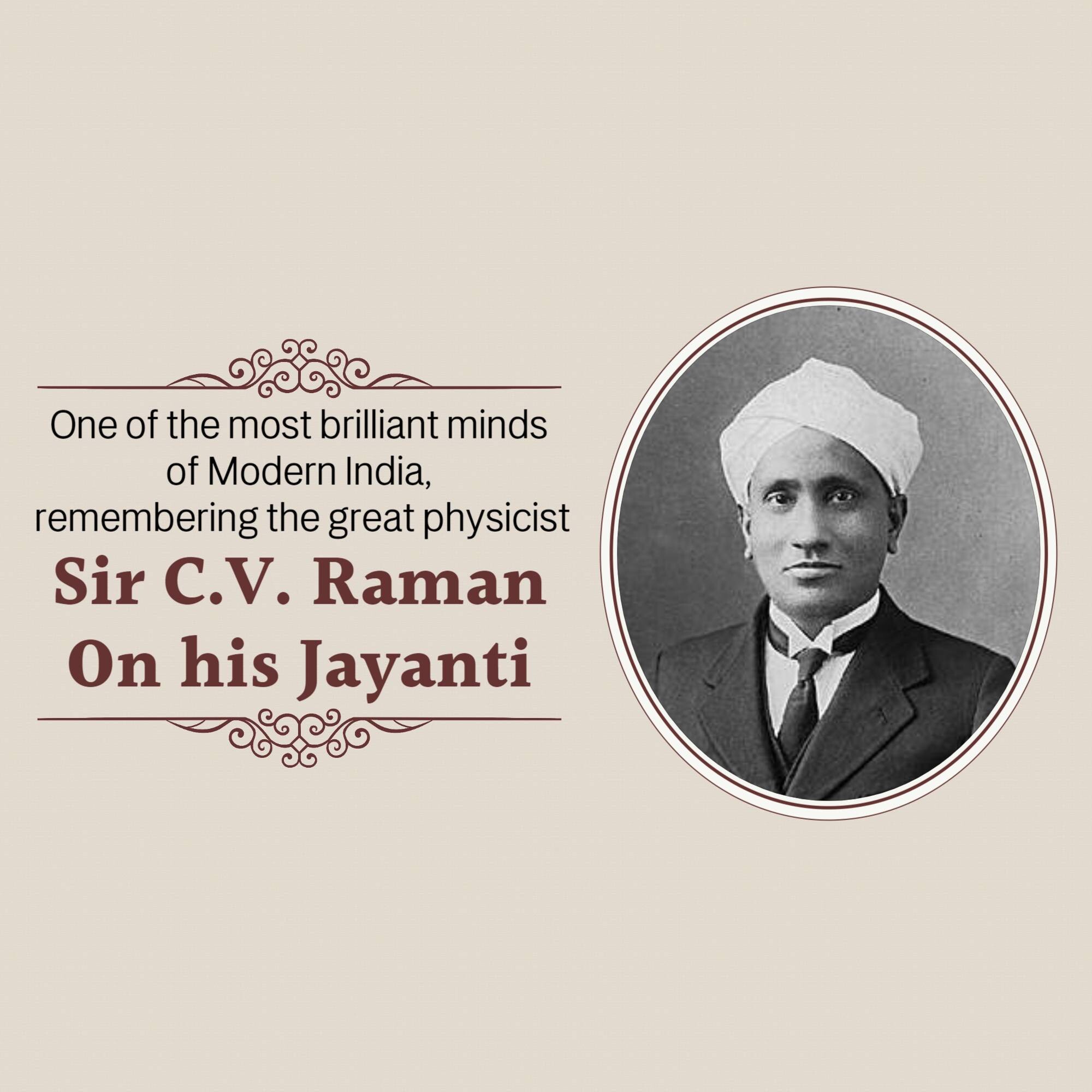 C. V. Raman Jayanti
