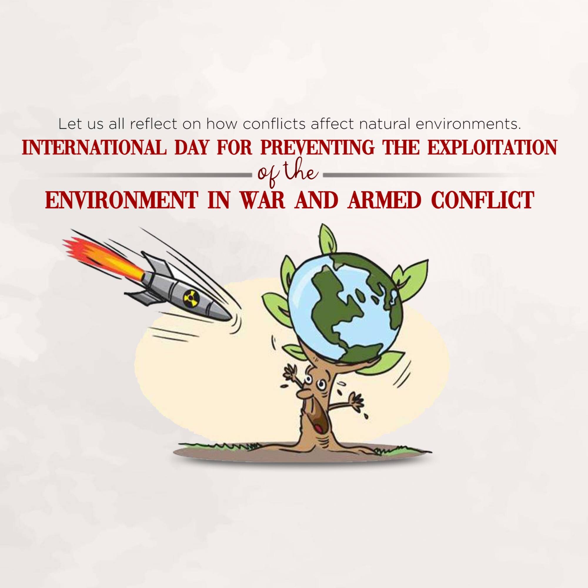 International Day for Saving Environment in War