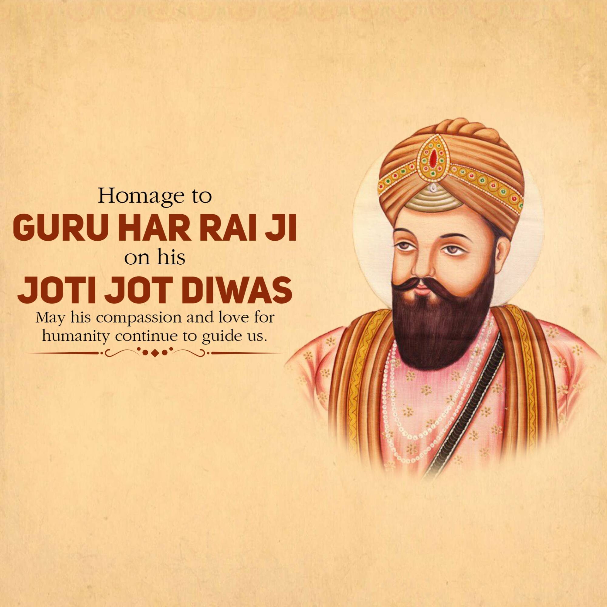 Guru Har Rai Ji Joti Jot Diwas