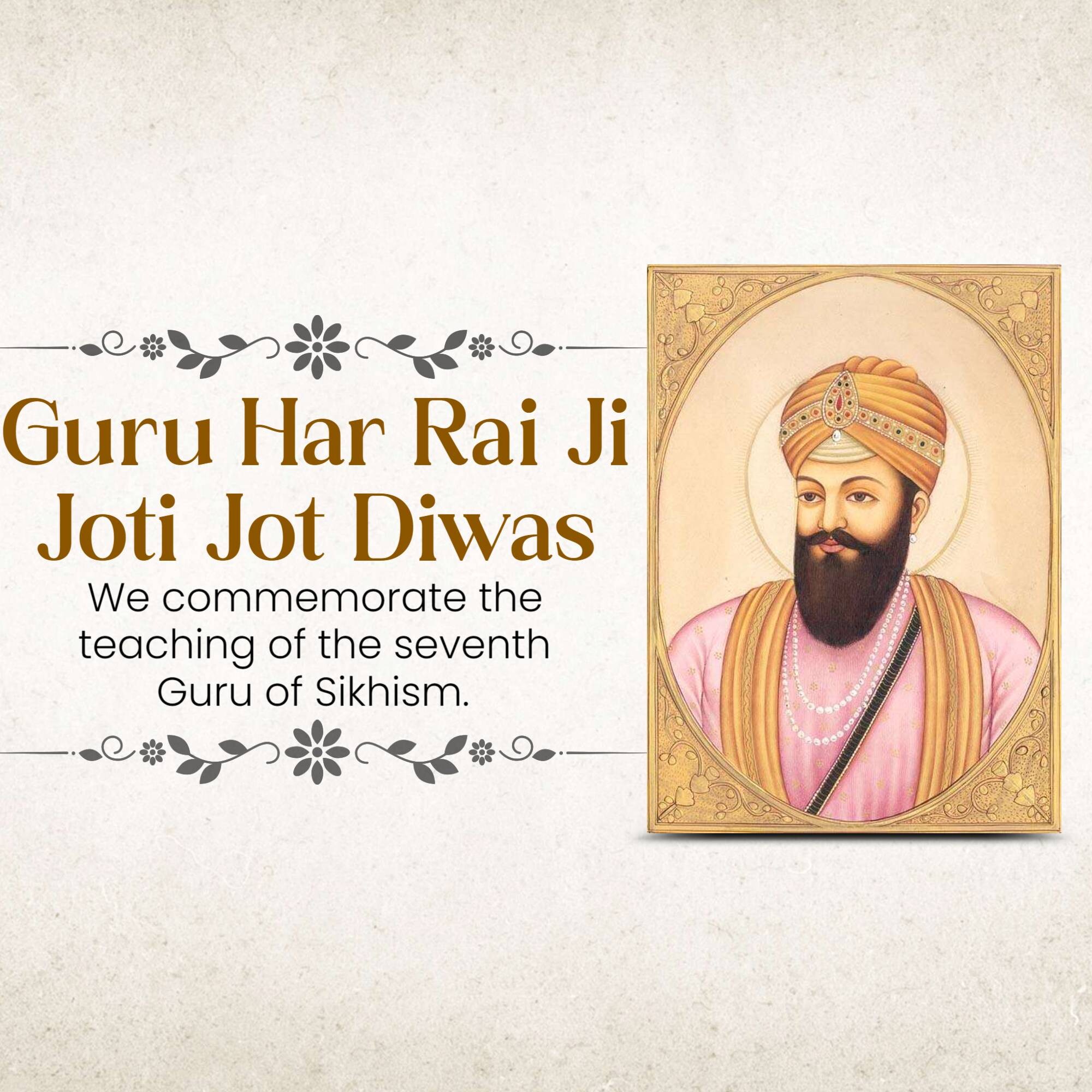 Guru Har Rai Ji Joti Jot Diwas