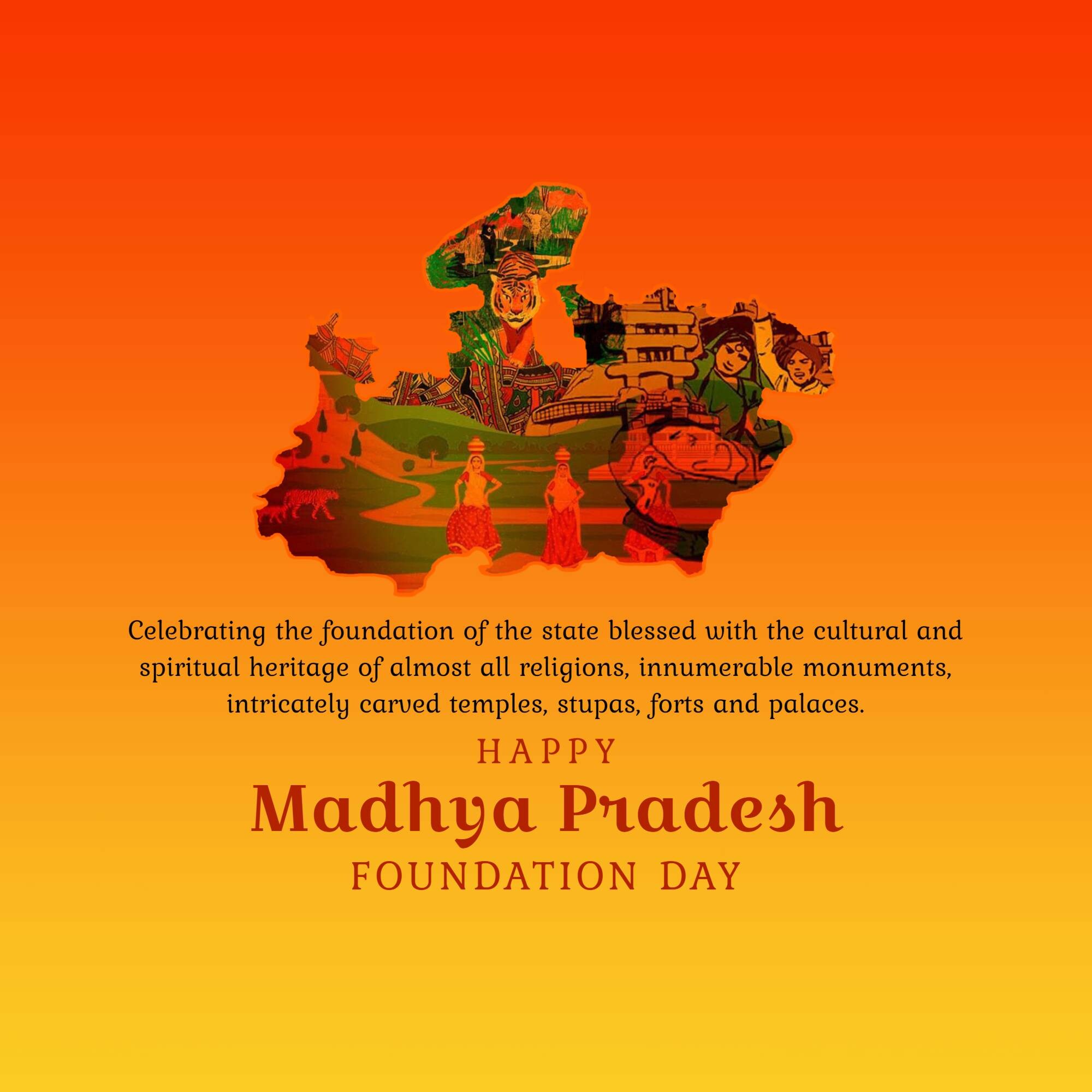 Madhya Pradesh Foundation Day
