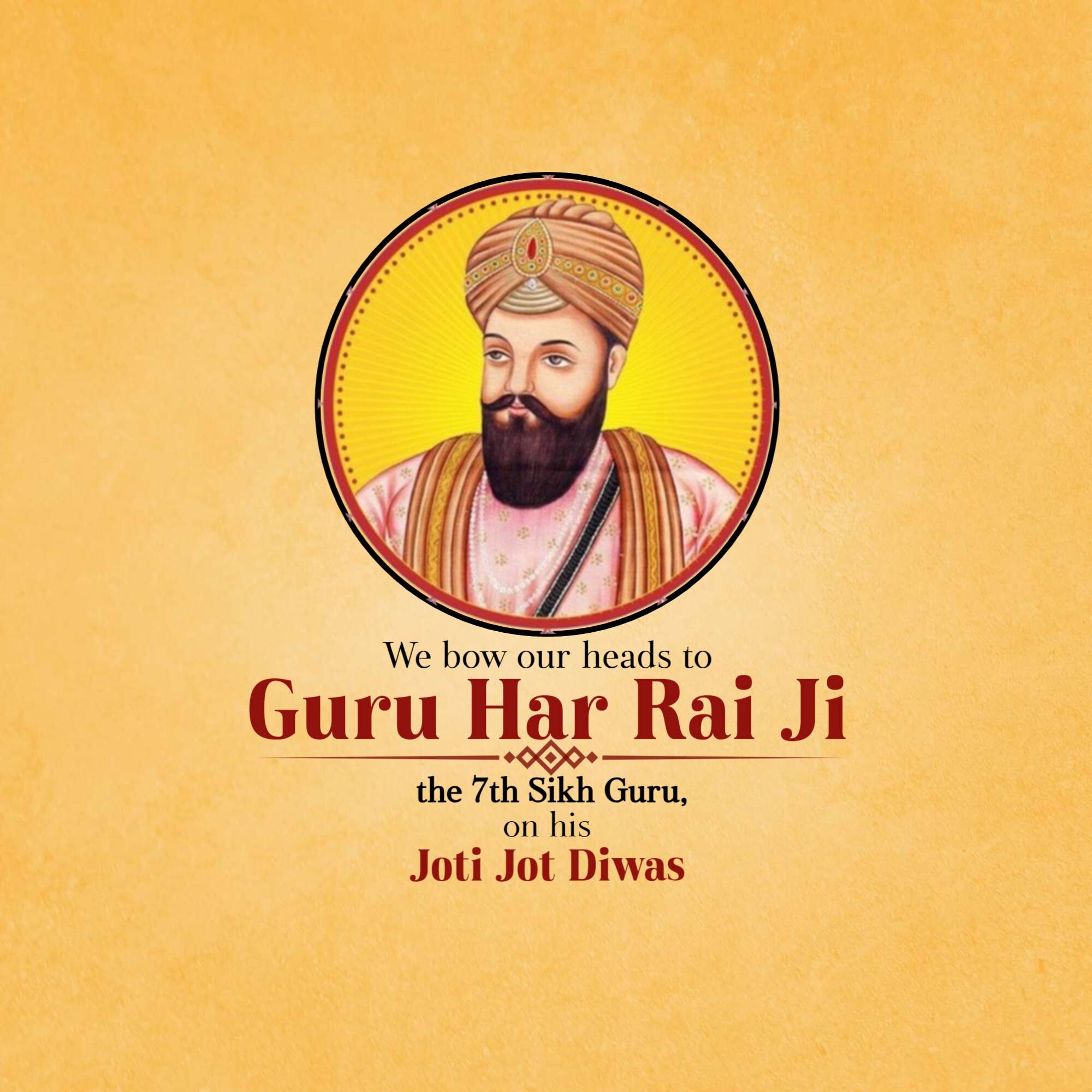Guru Har Rai Ji Joti Jot Diwas