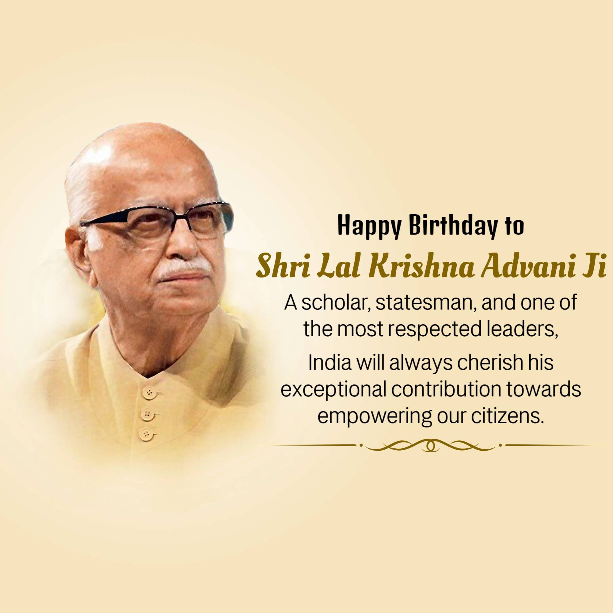 Lal Krishna Advani | Birthday