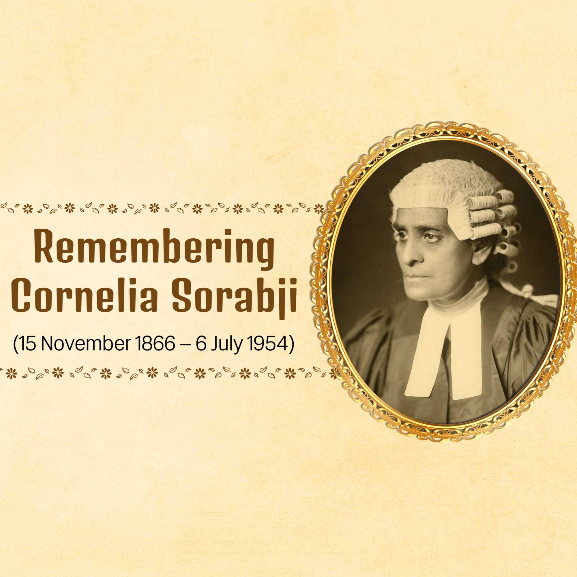 Cornelia Sorabji Jayanti