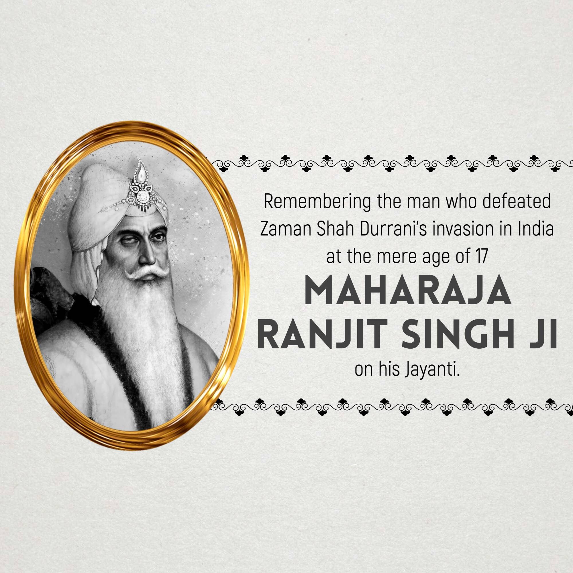 Maharaja Ranjit Singh Jayanti
