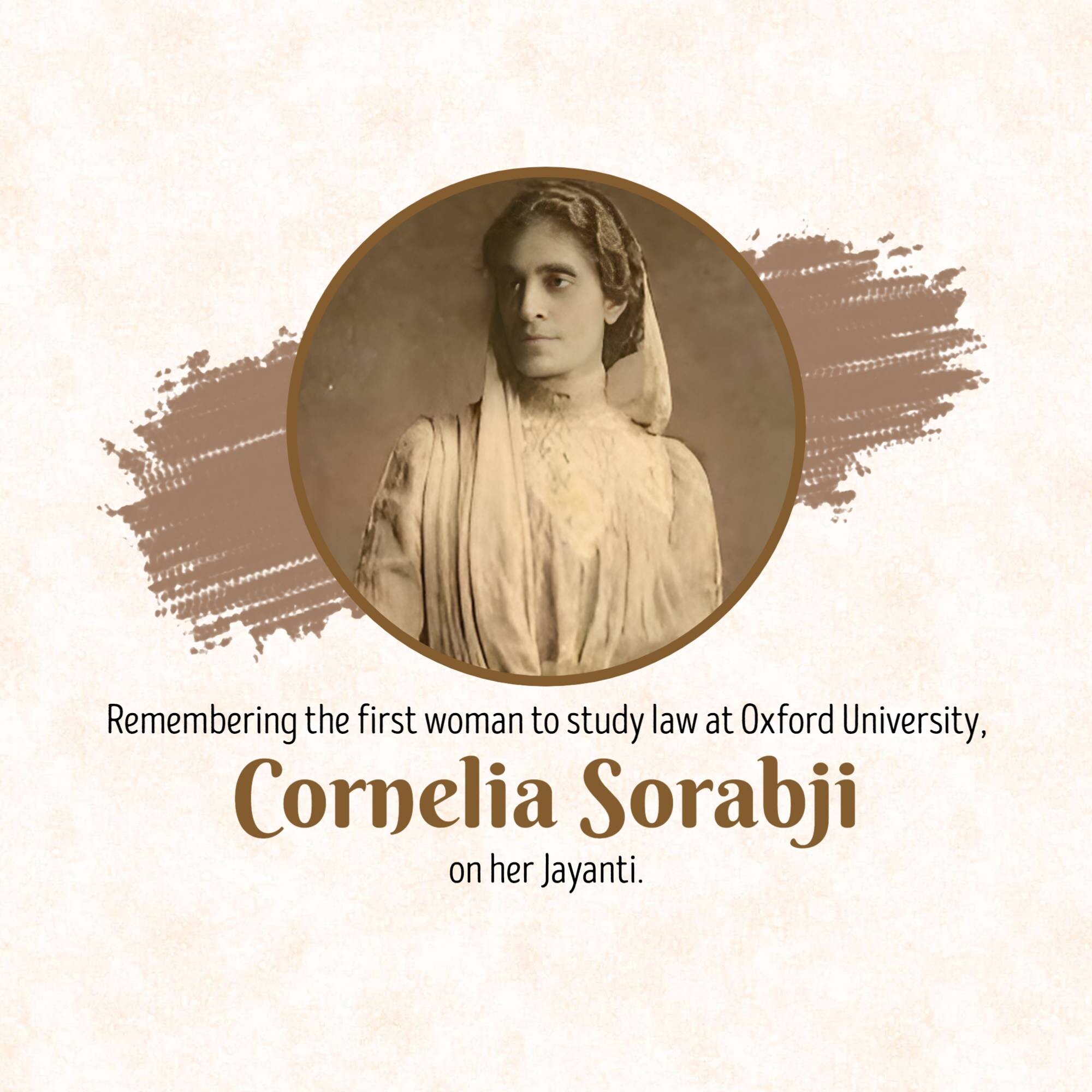 Cornelia Sorabji Jayanti
