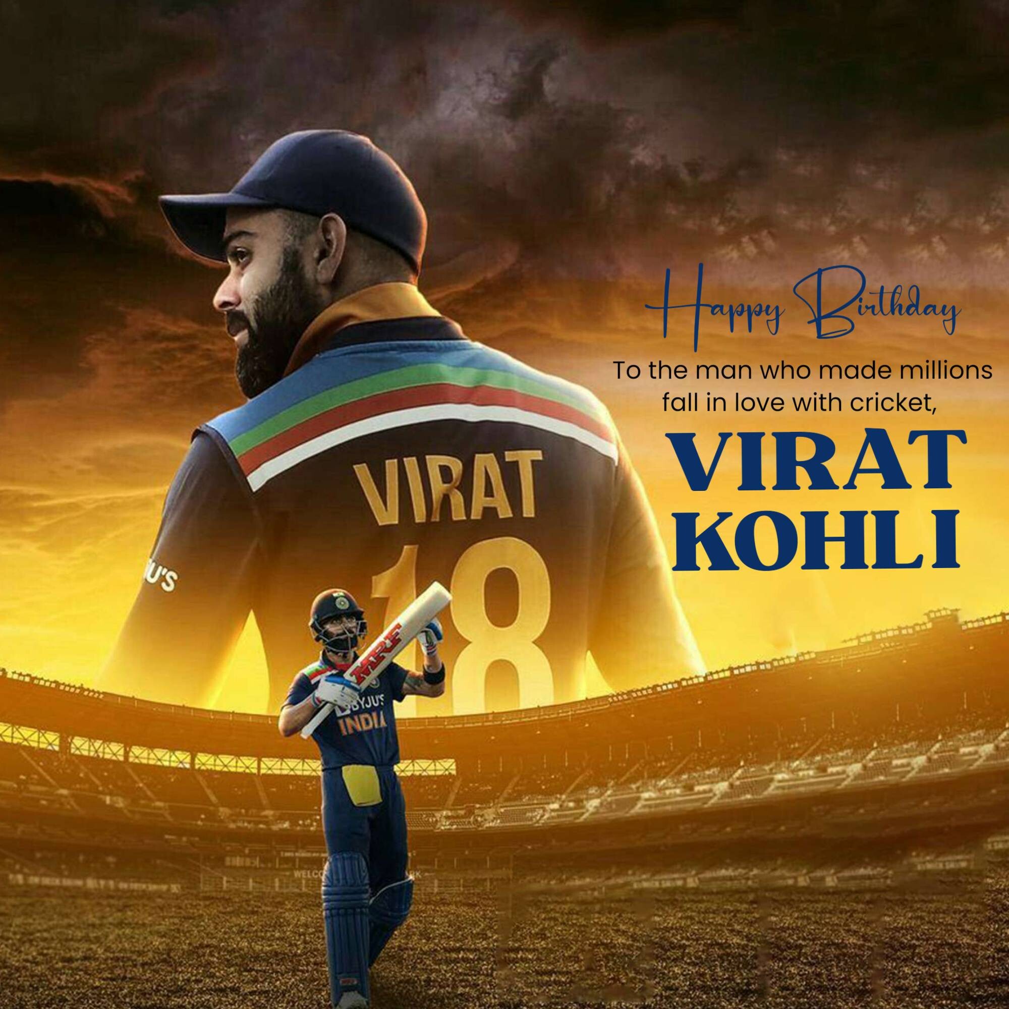 Virat Kohli Birthday