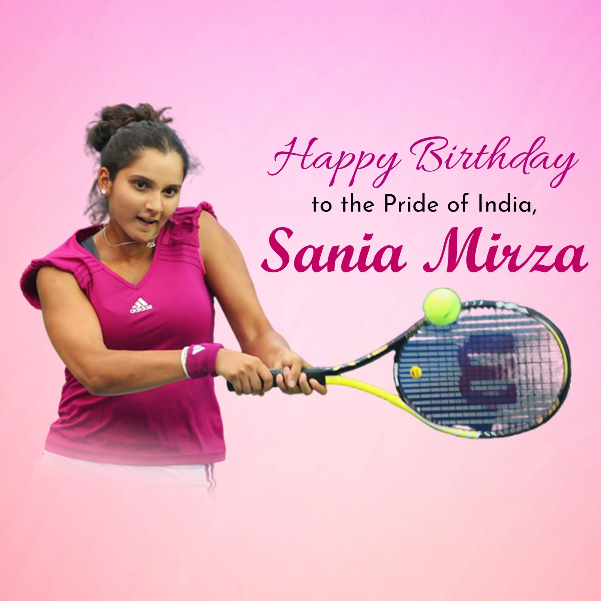 Sania Mirza Birthday