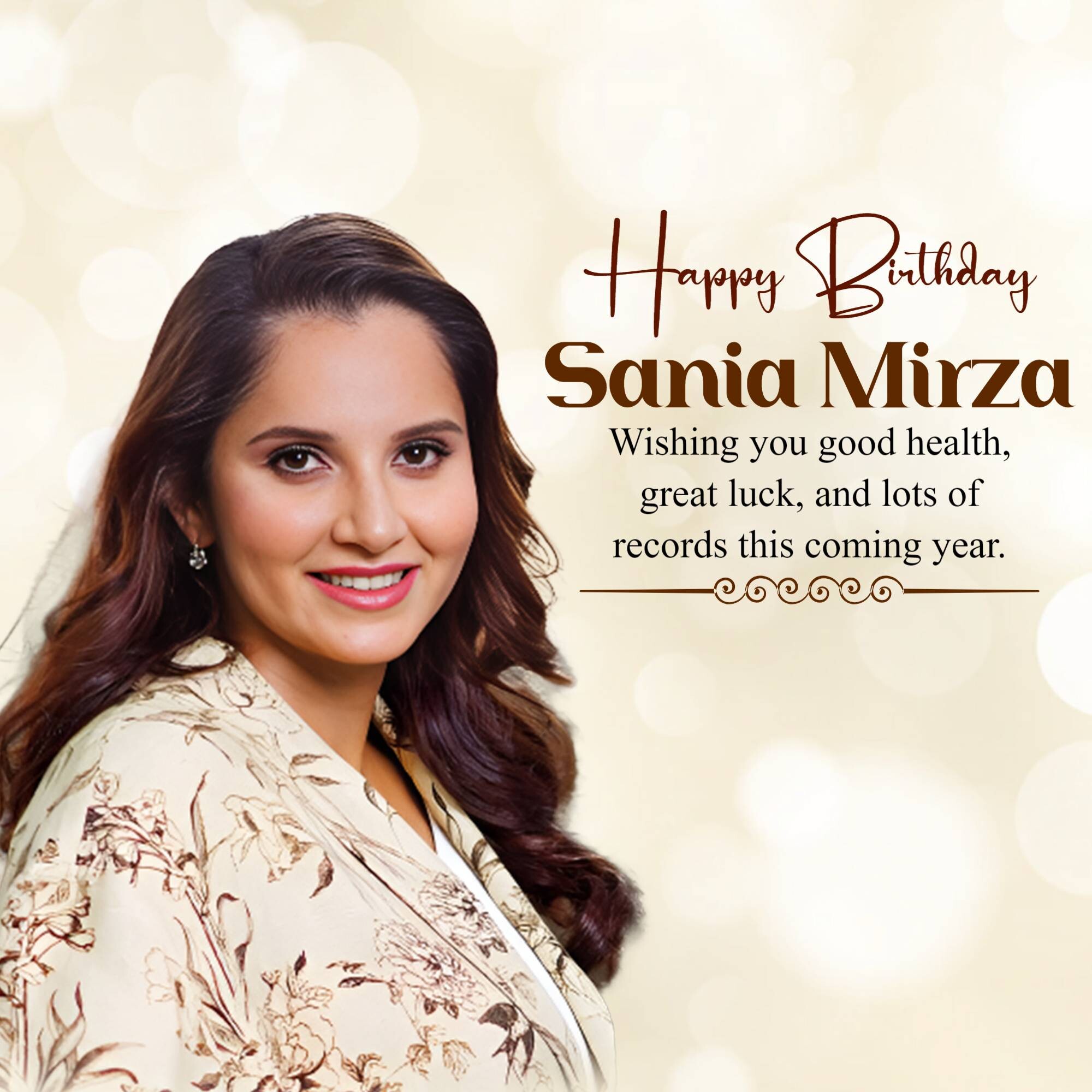 Sania Mirza Birthday