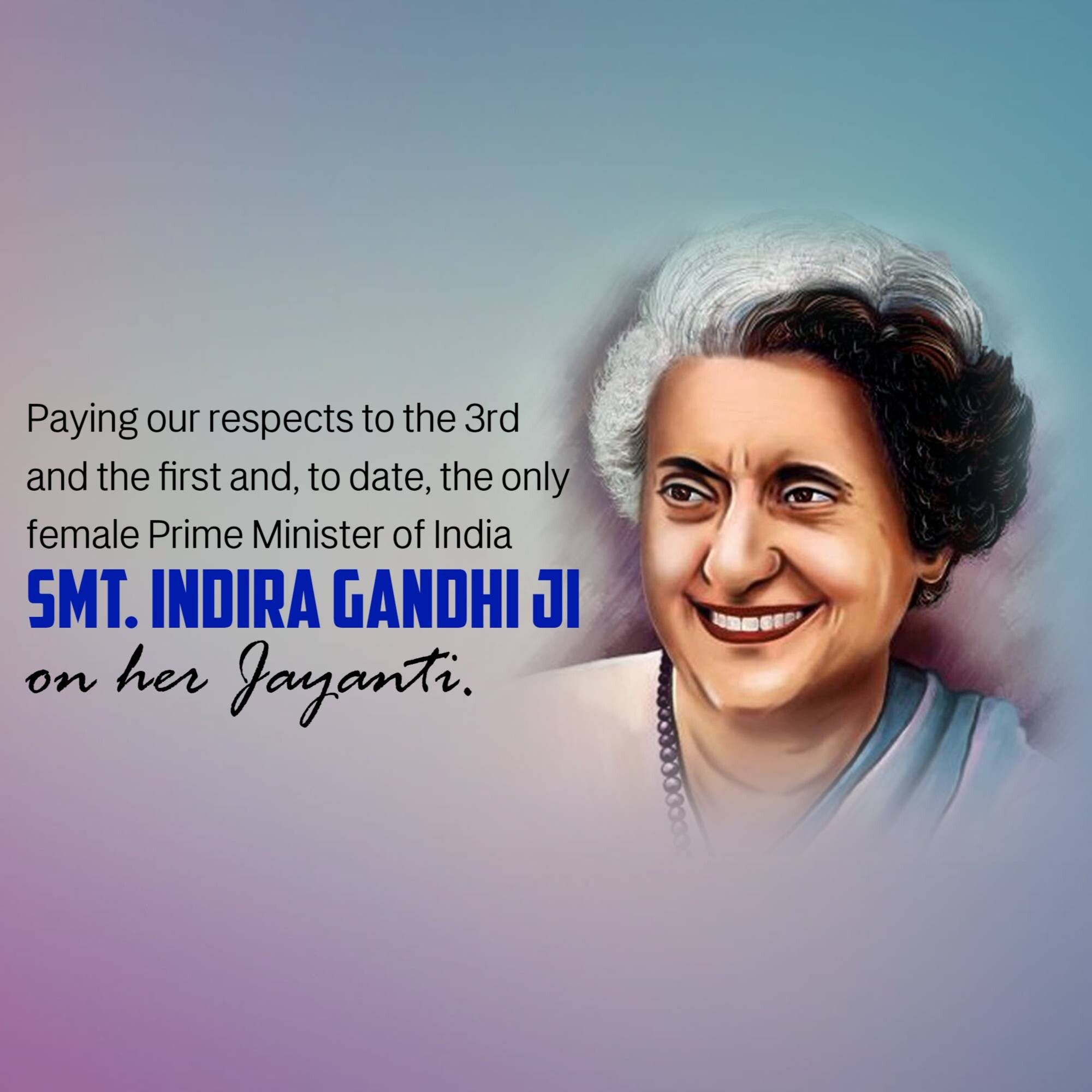 Indira Gandhi Jayanti
