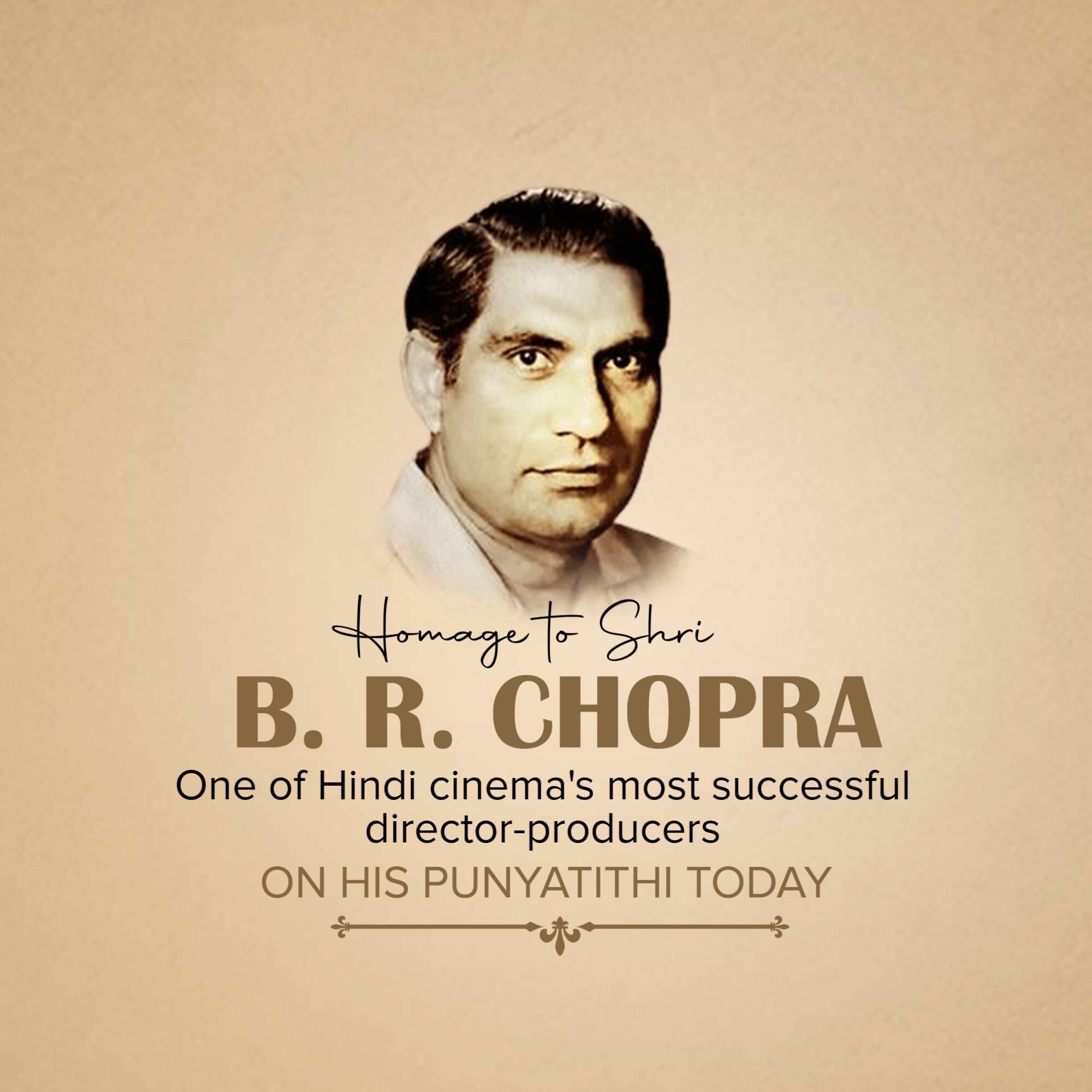 B. R. Chopra Punyatithi