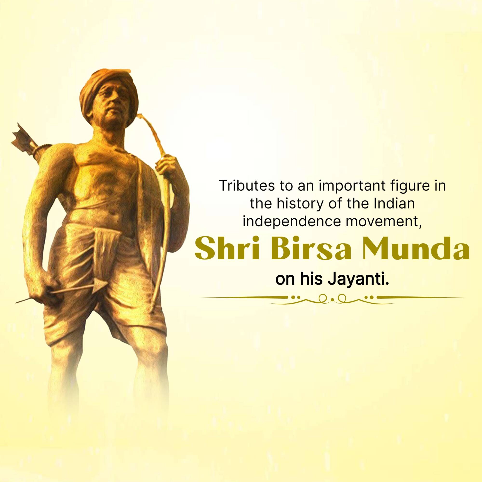 Birsa Munda Jayanti