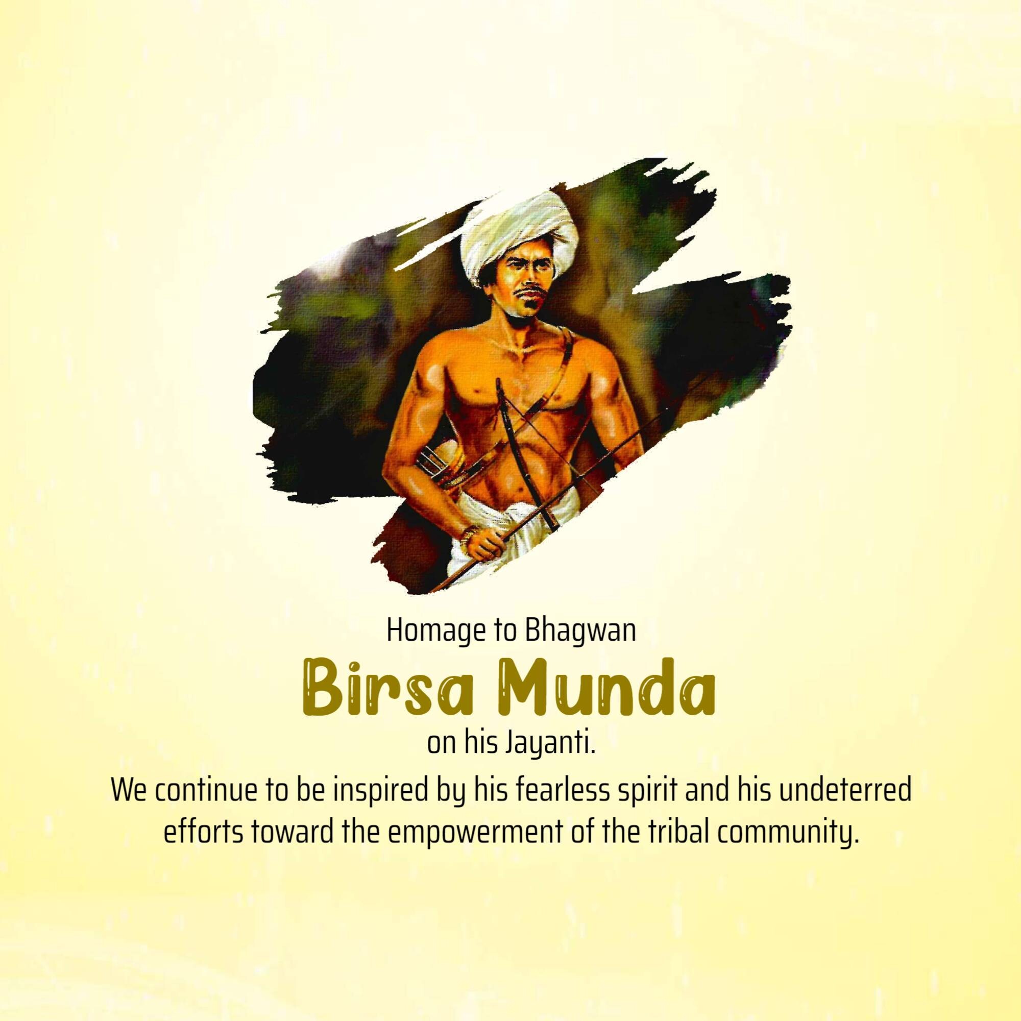 Birsa Munda Jayanti