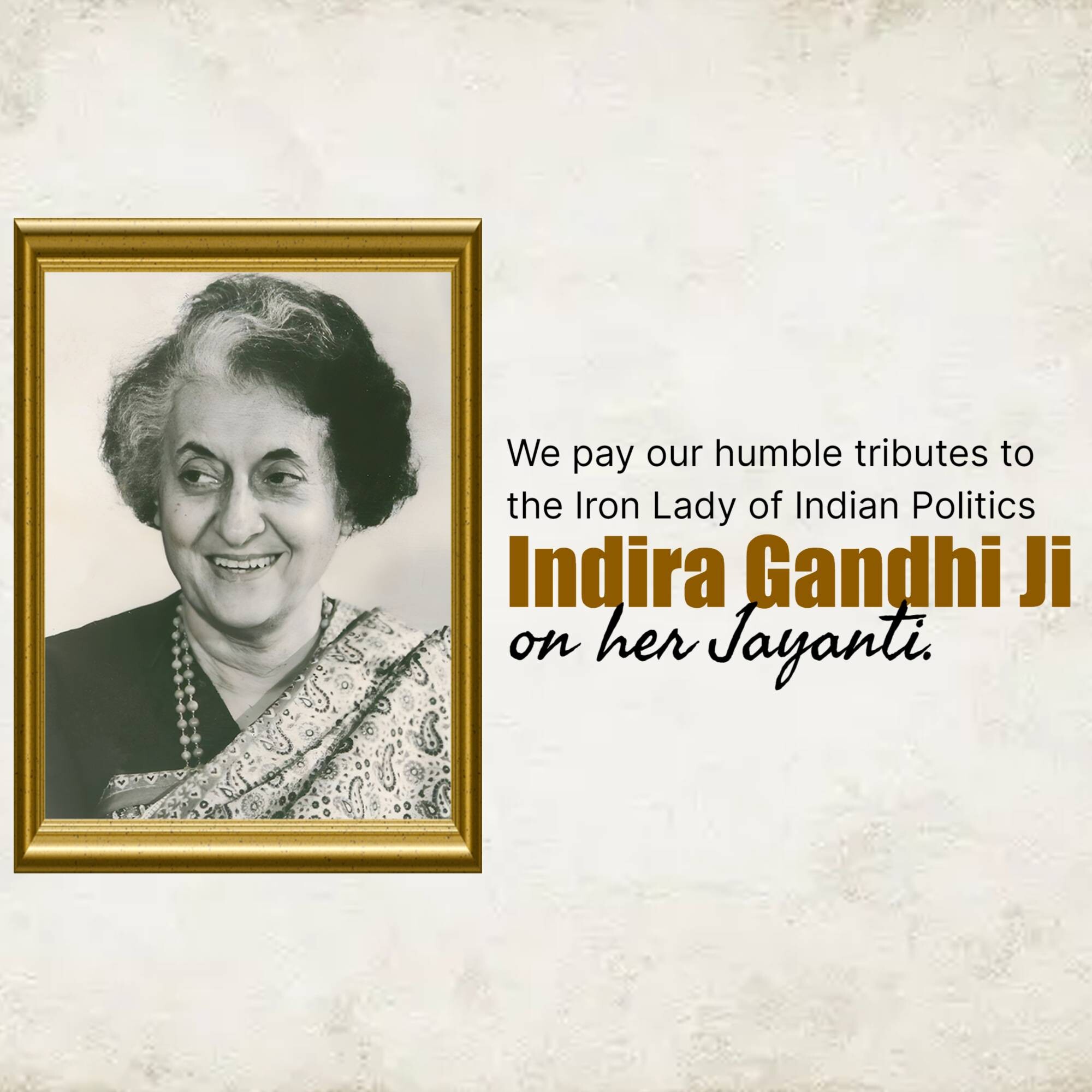 Indira Gandhi Jayanti