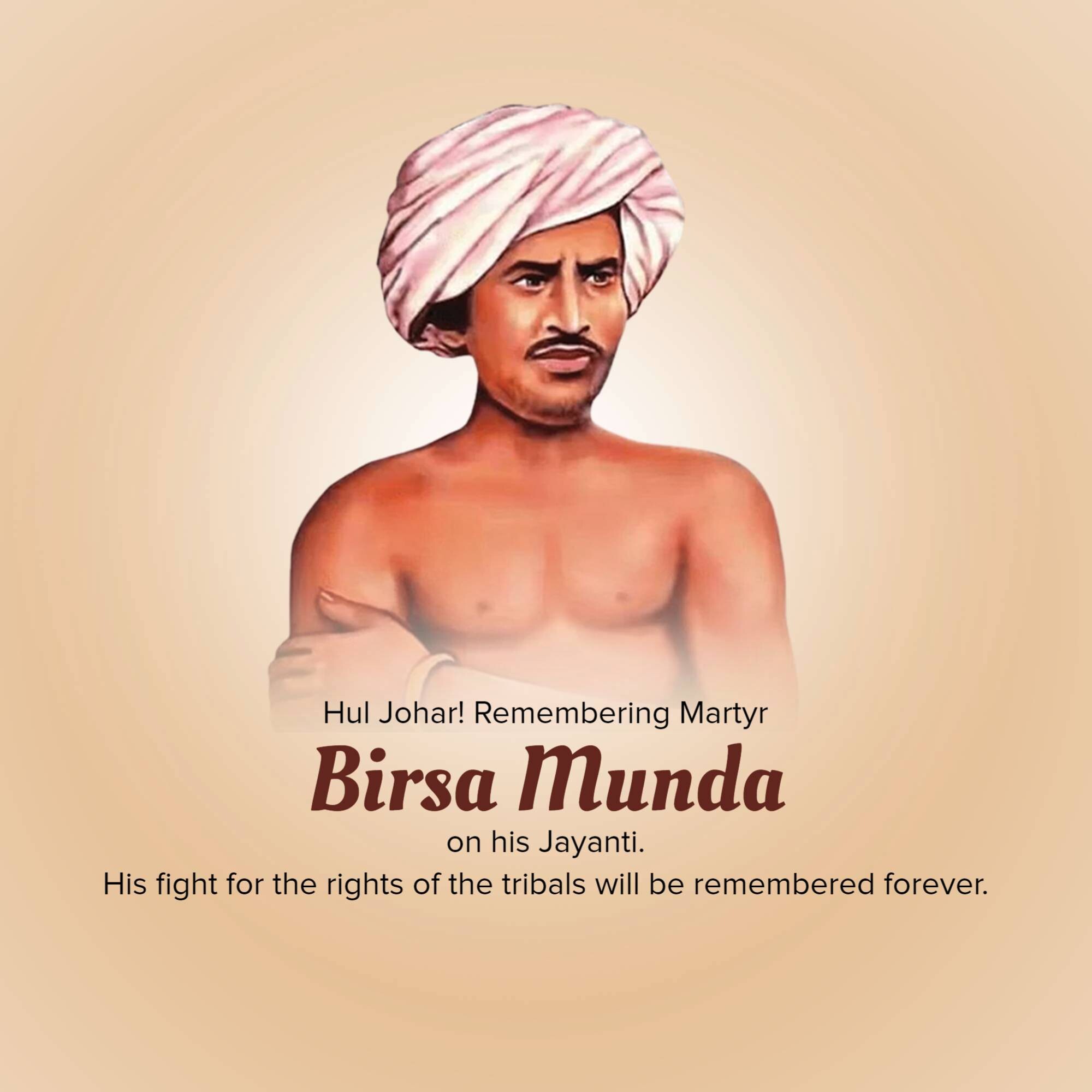 Birsa Munda Jayanti