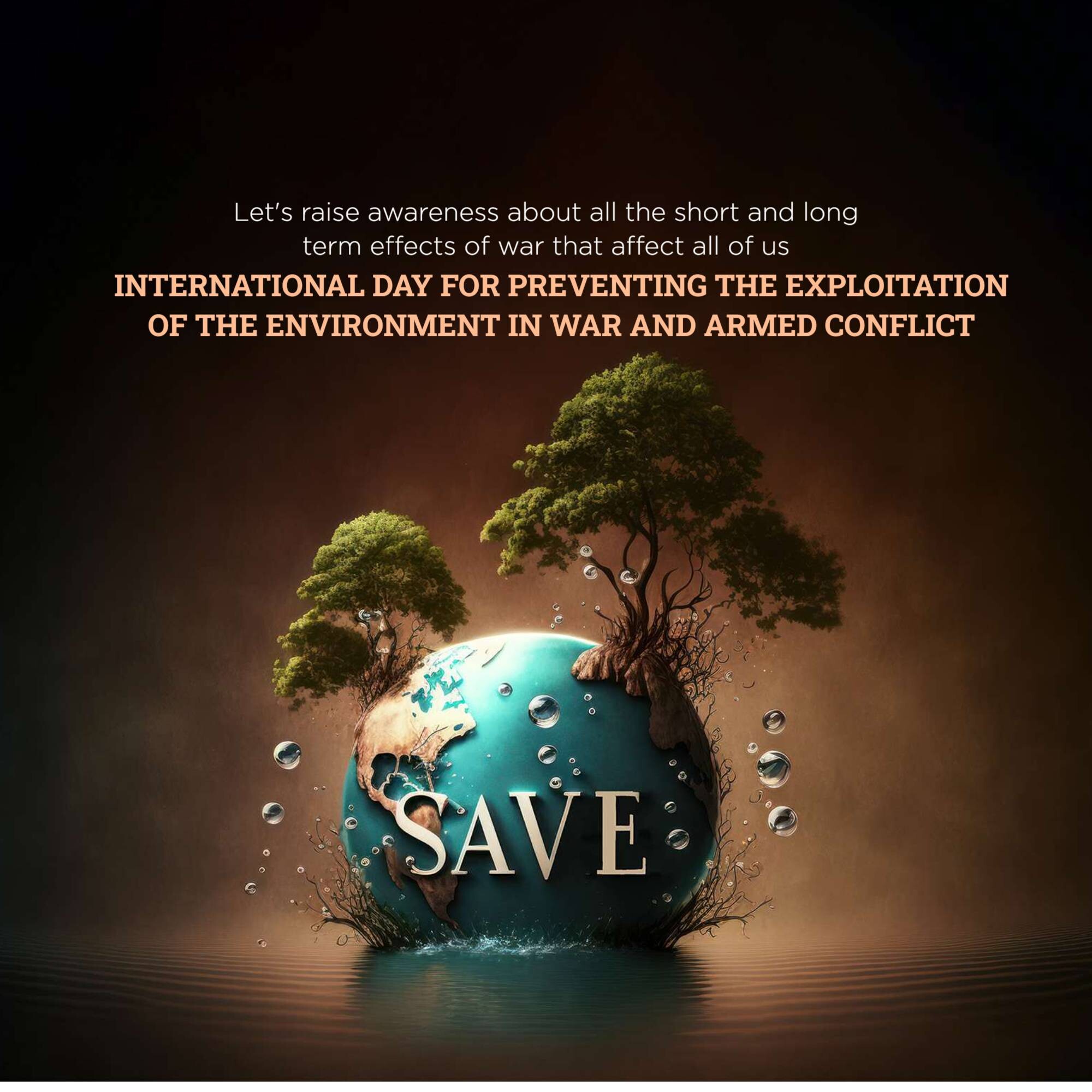 International Day for Saving Environment in War