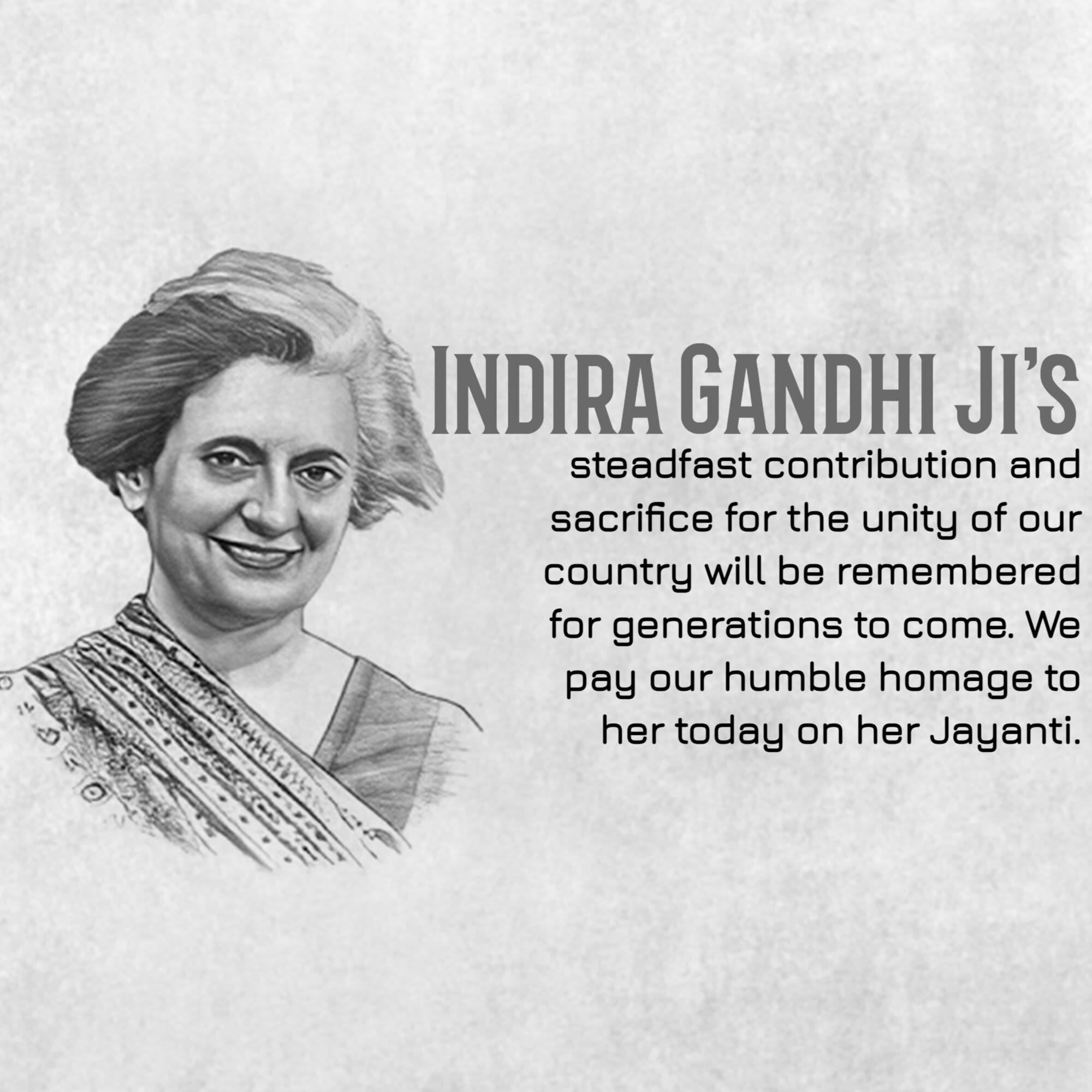 Indira Gandhi Jayanti