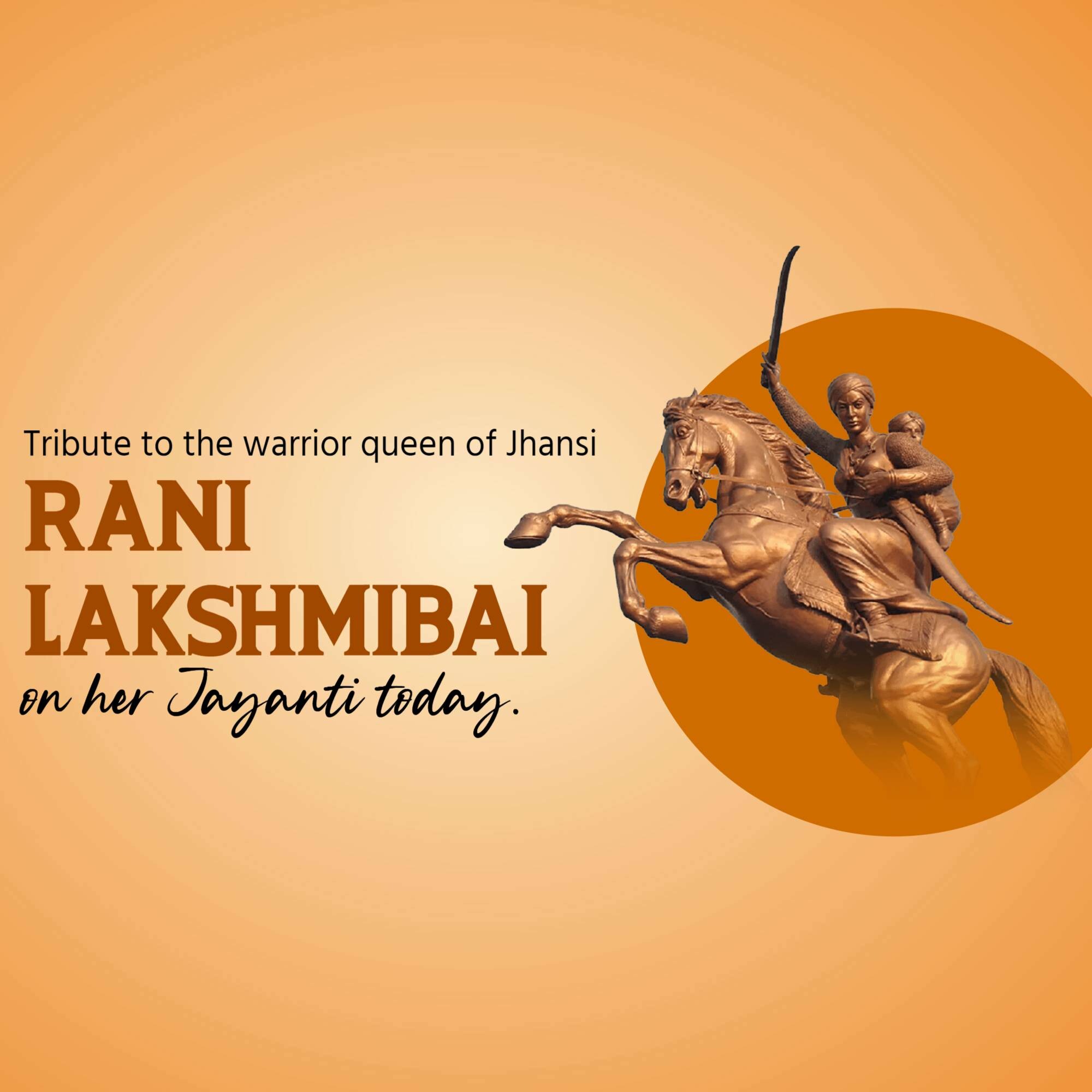 Rani of Jhansi Janm Jayanti