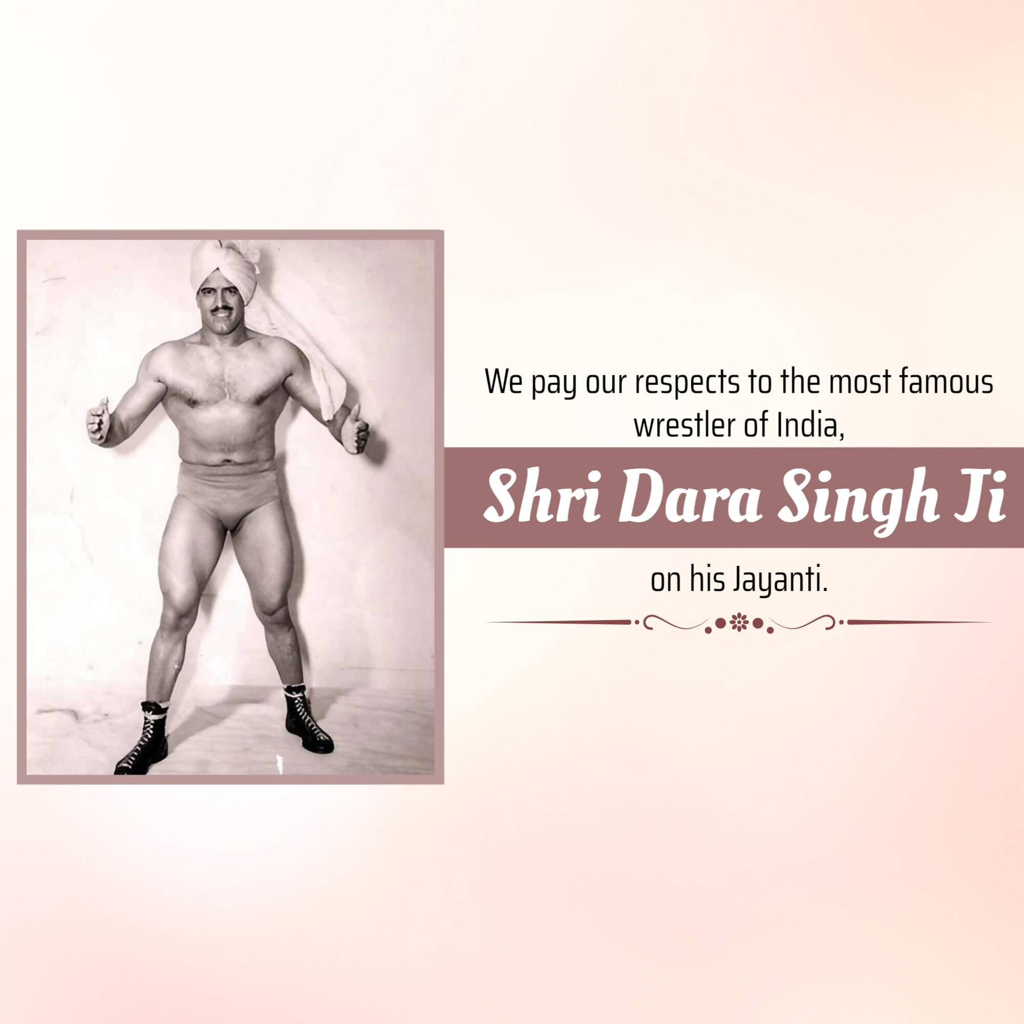 Dara Singh Jayanti