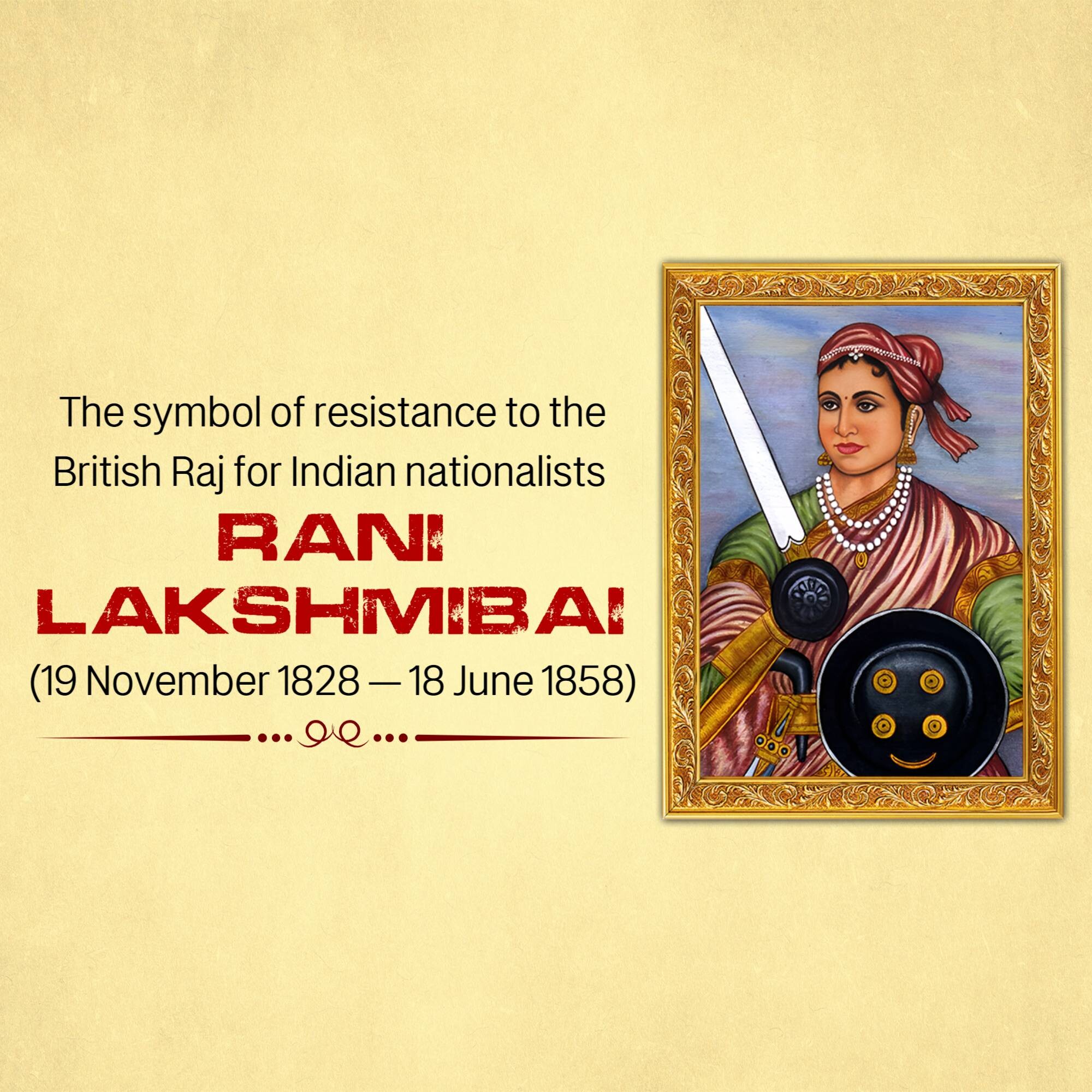 Rani of Jhansi Janm Jayanti