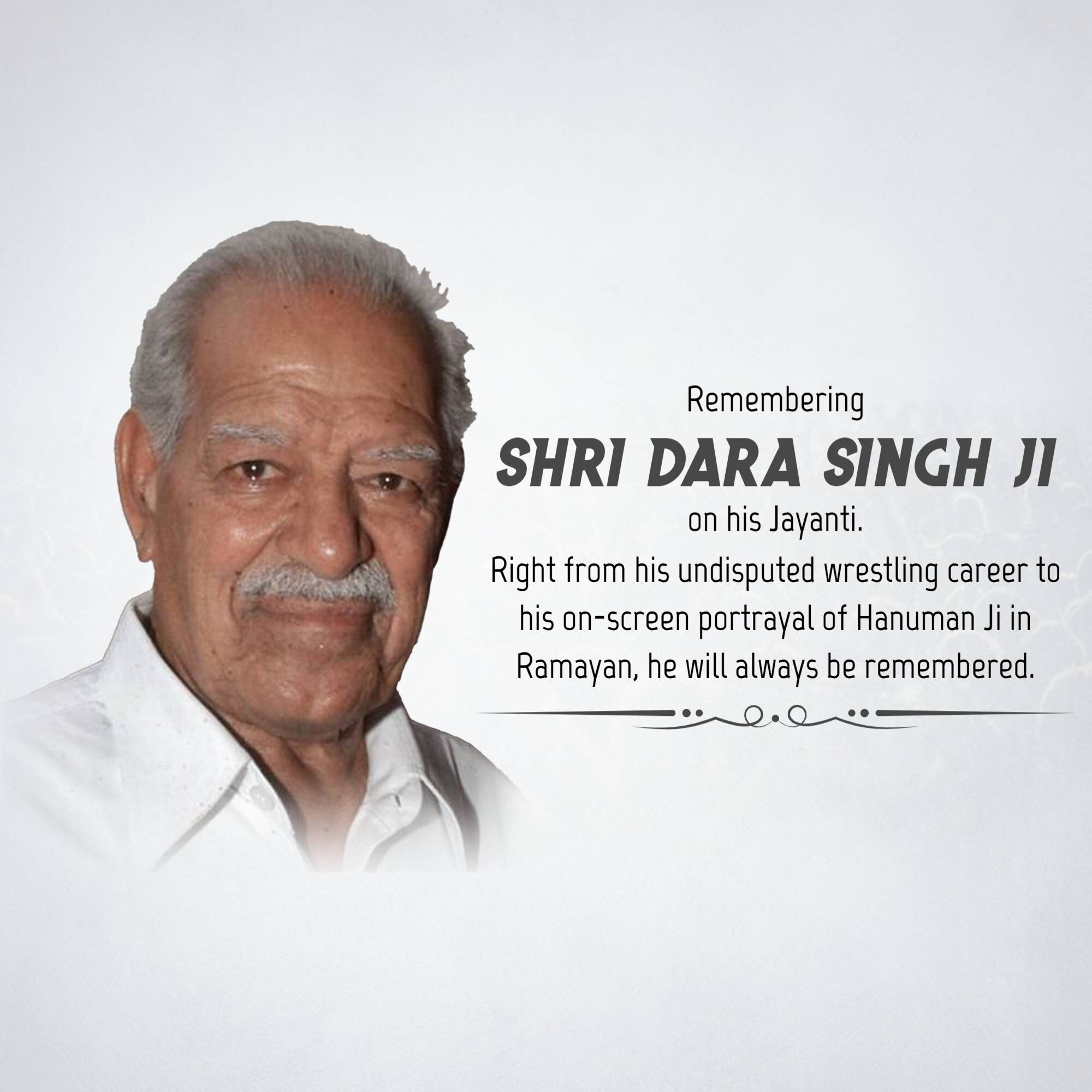 Dara Singh Jayanti