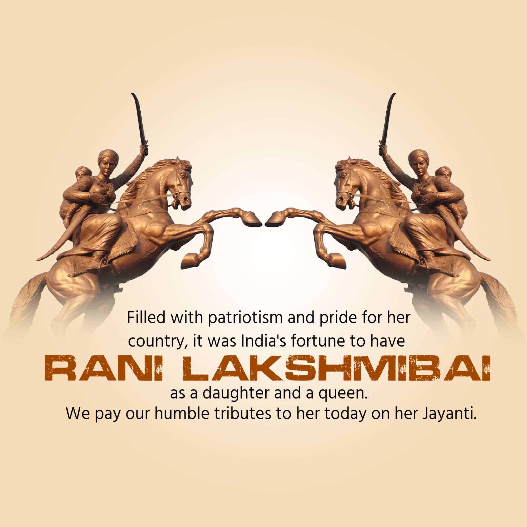 Rani of Jhansi Janm Jayanti