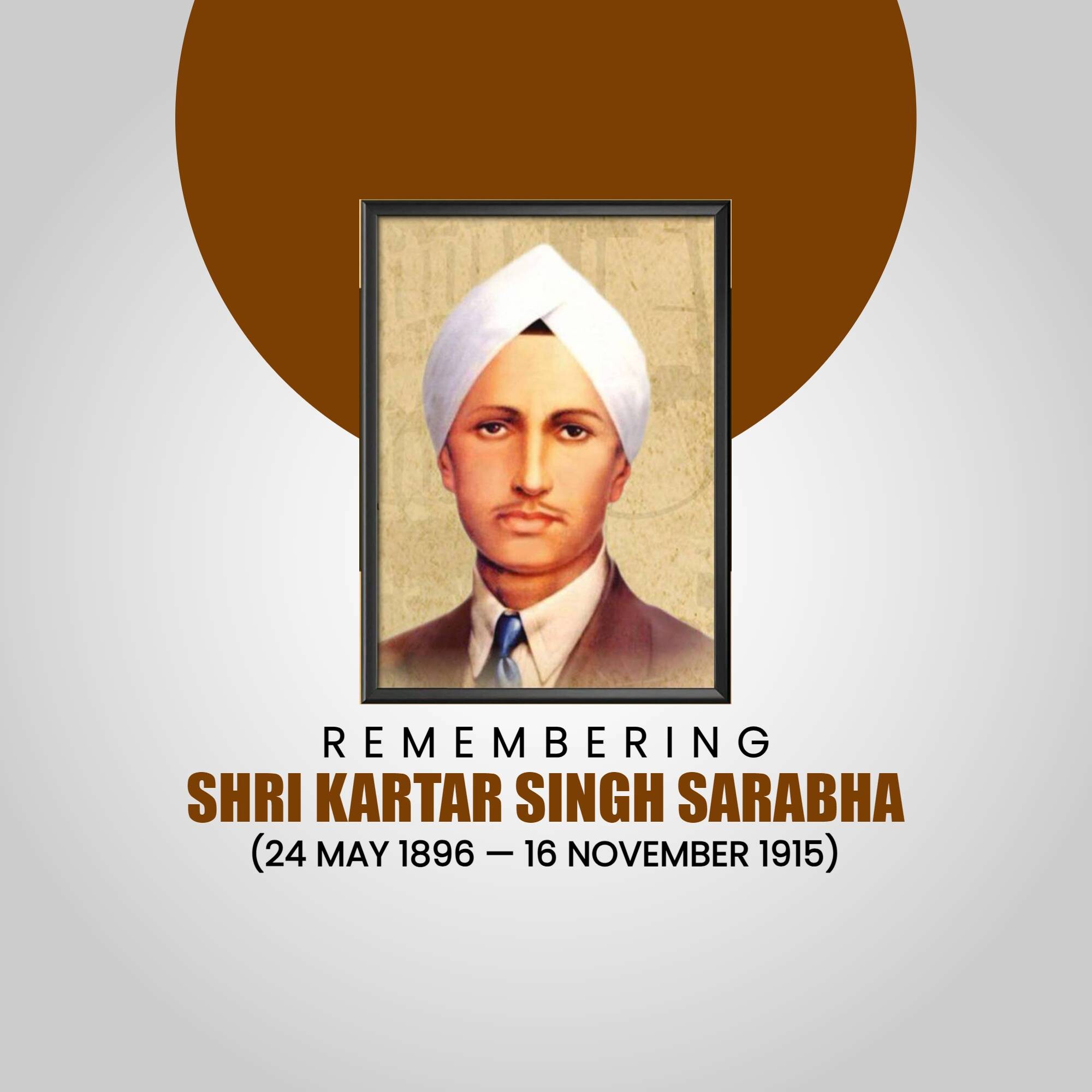 Kartar Singh Sarabha  Martyrdom Day