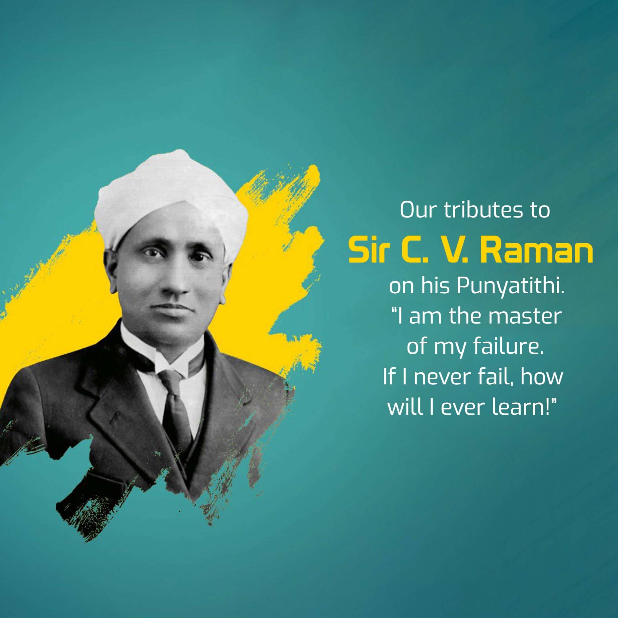 C. V. Raman Punyatithi