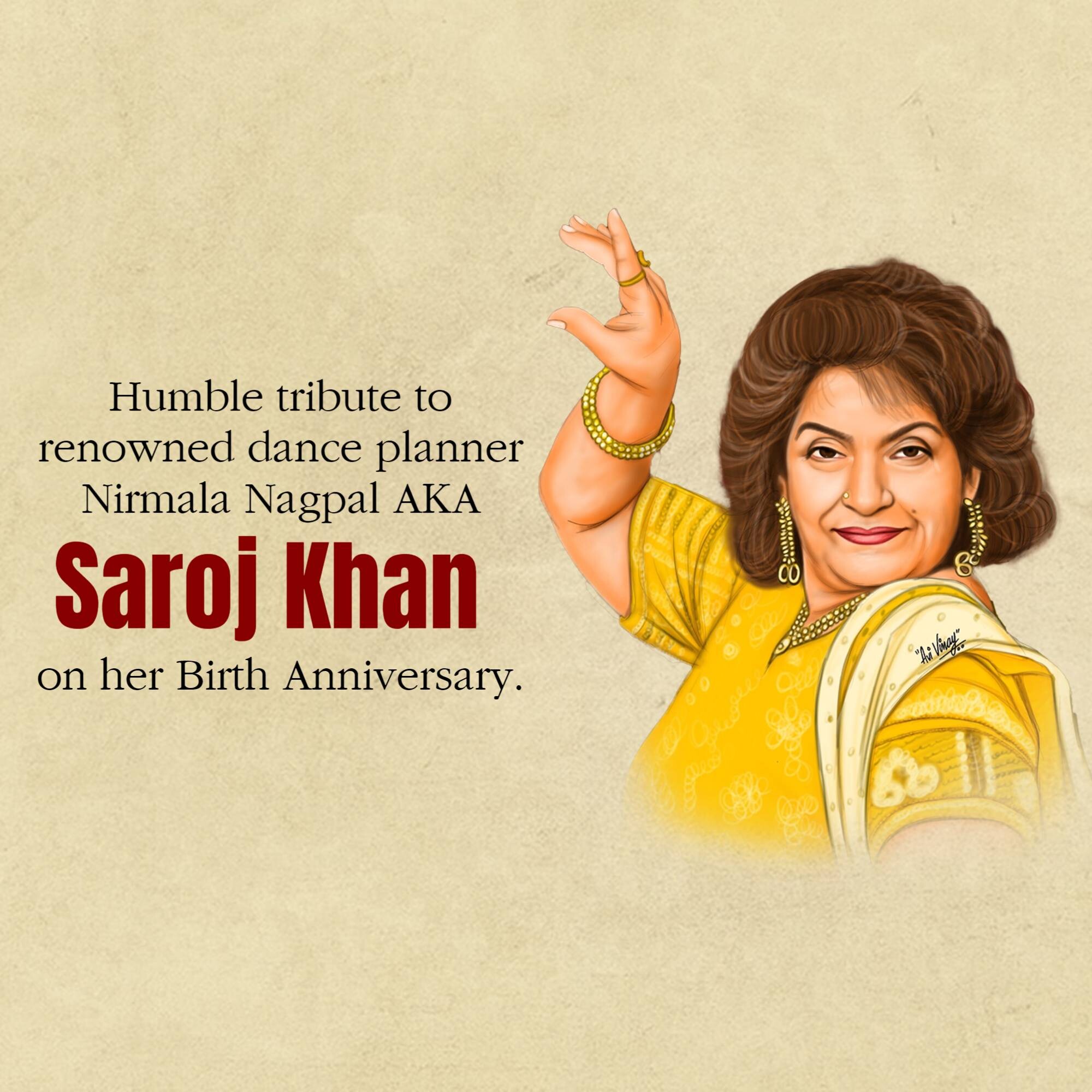 Saroj Khan Birth Anniversary