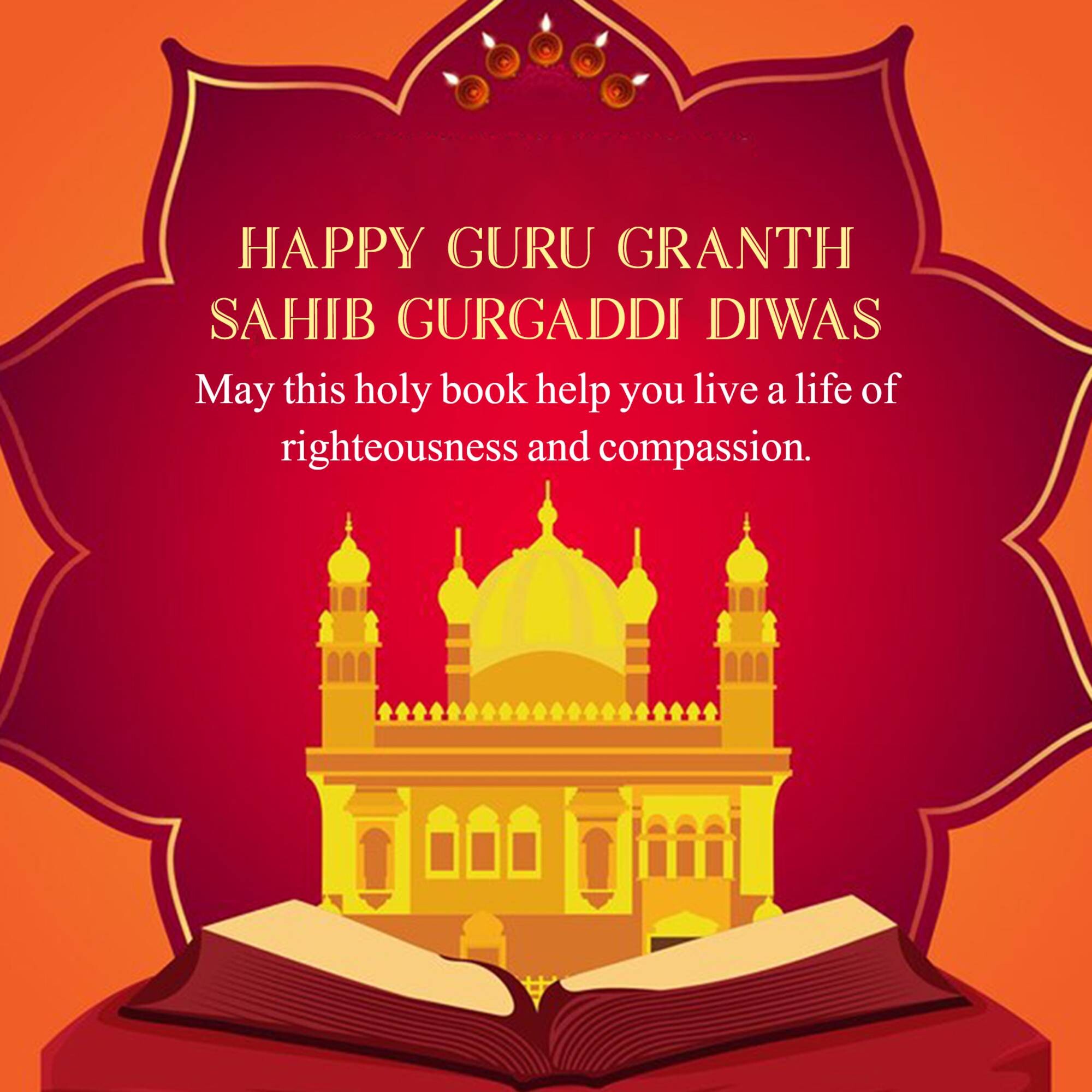 Sri Guru Granth Sahib Gurgaddi Diwas
