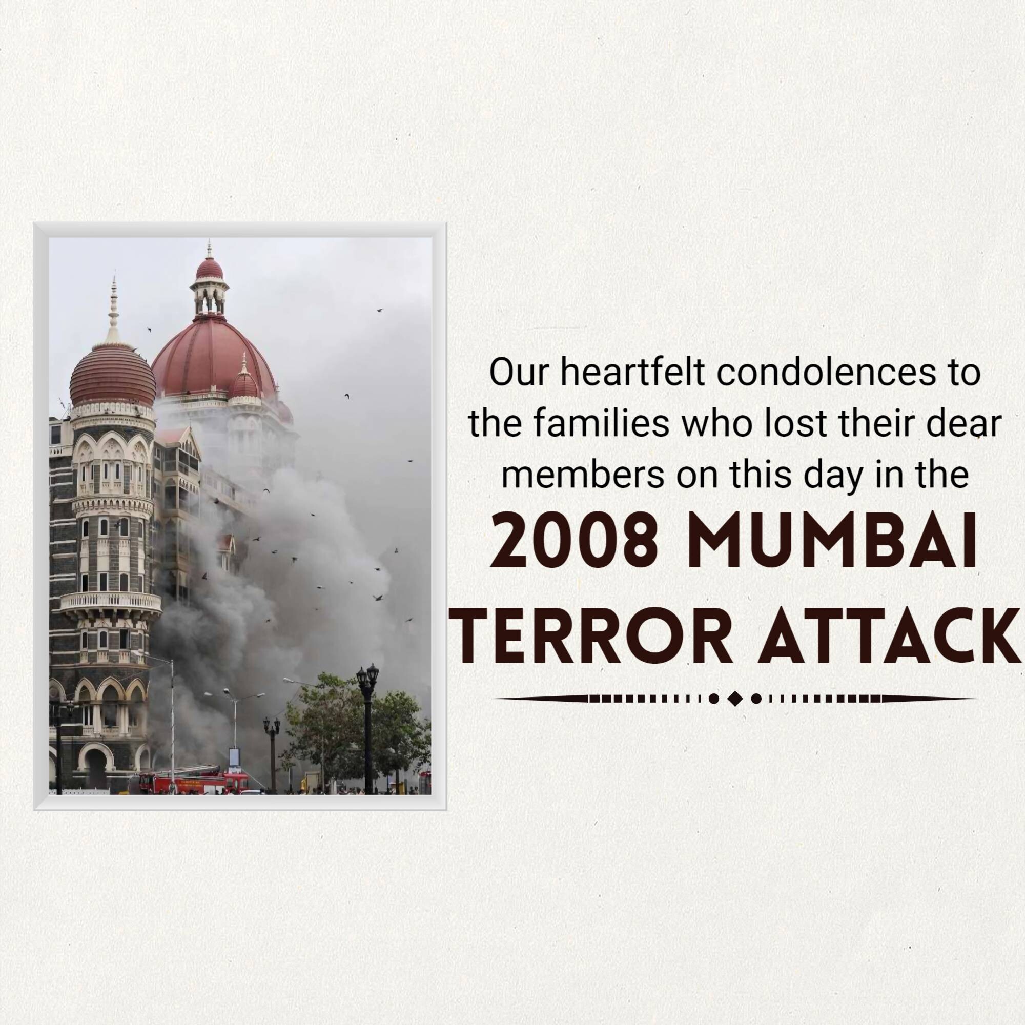 Mumbai Attack Remembrance Day