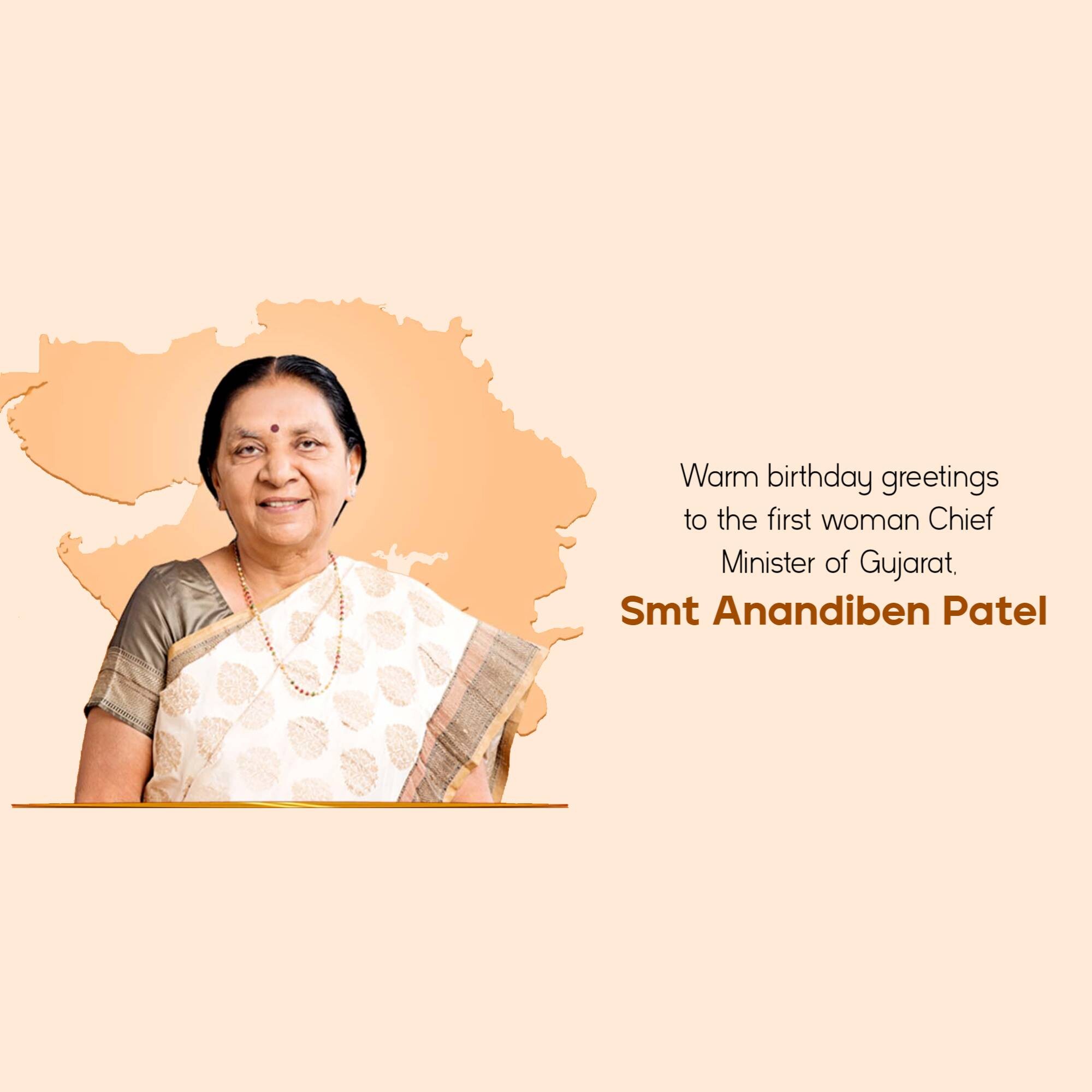 Anandiben Patel Birthday