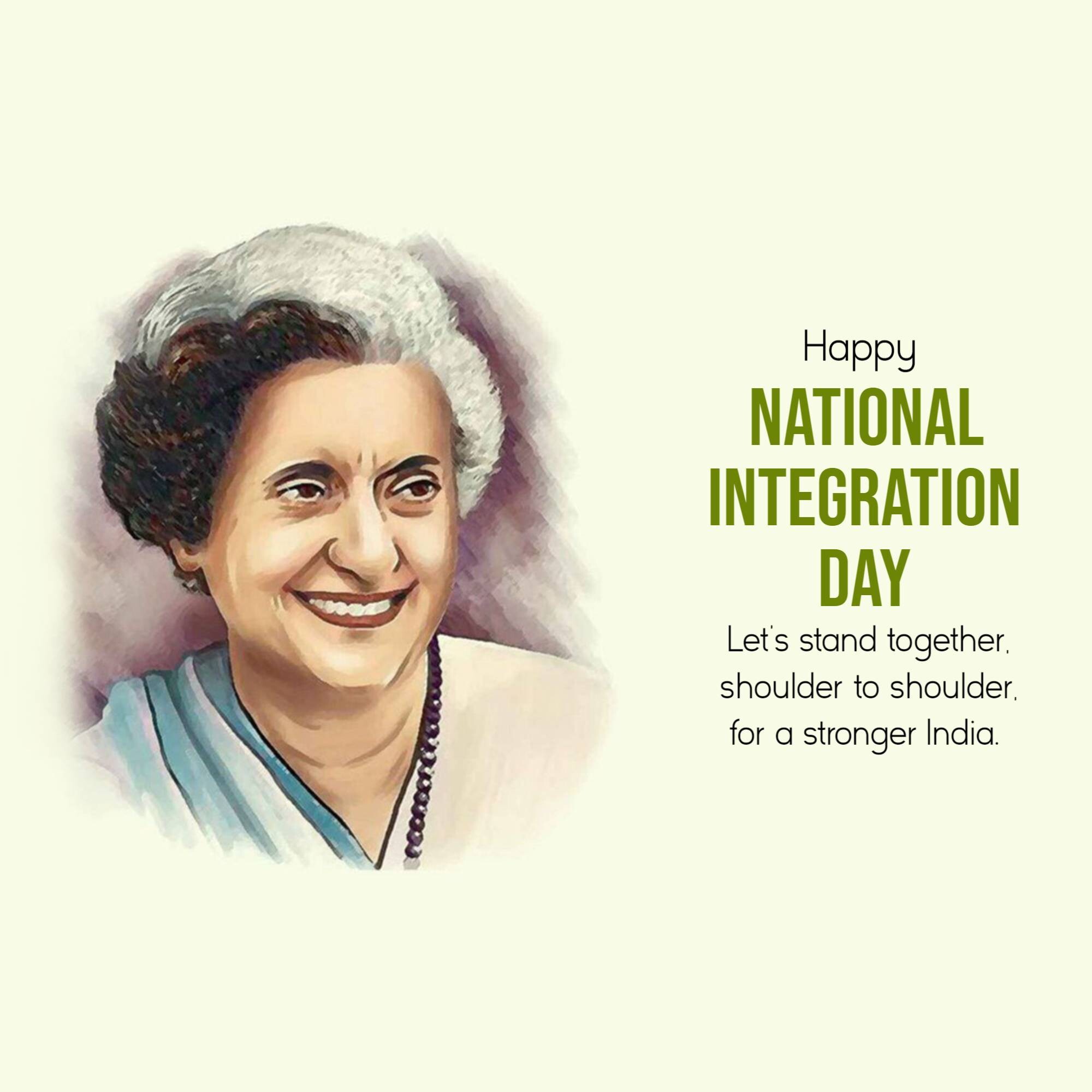 National Integration Day