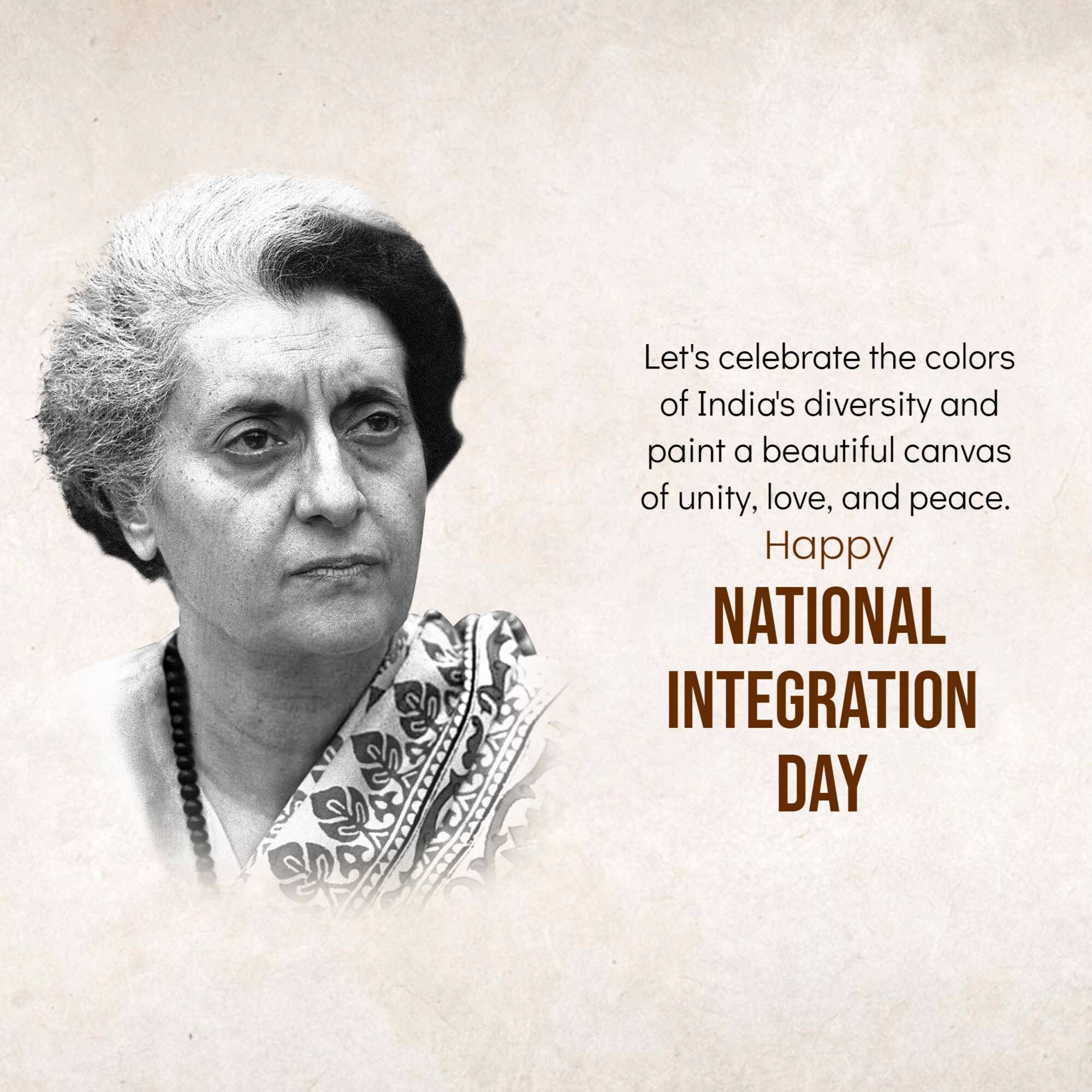 National Integration Day